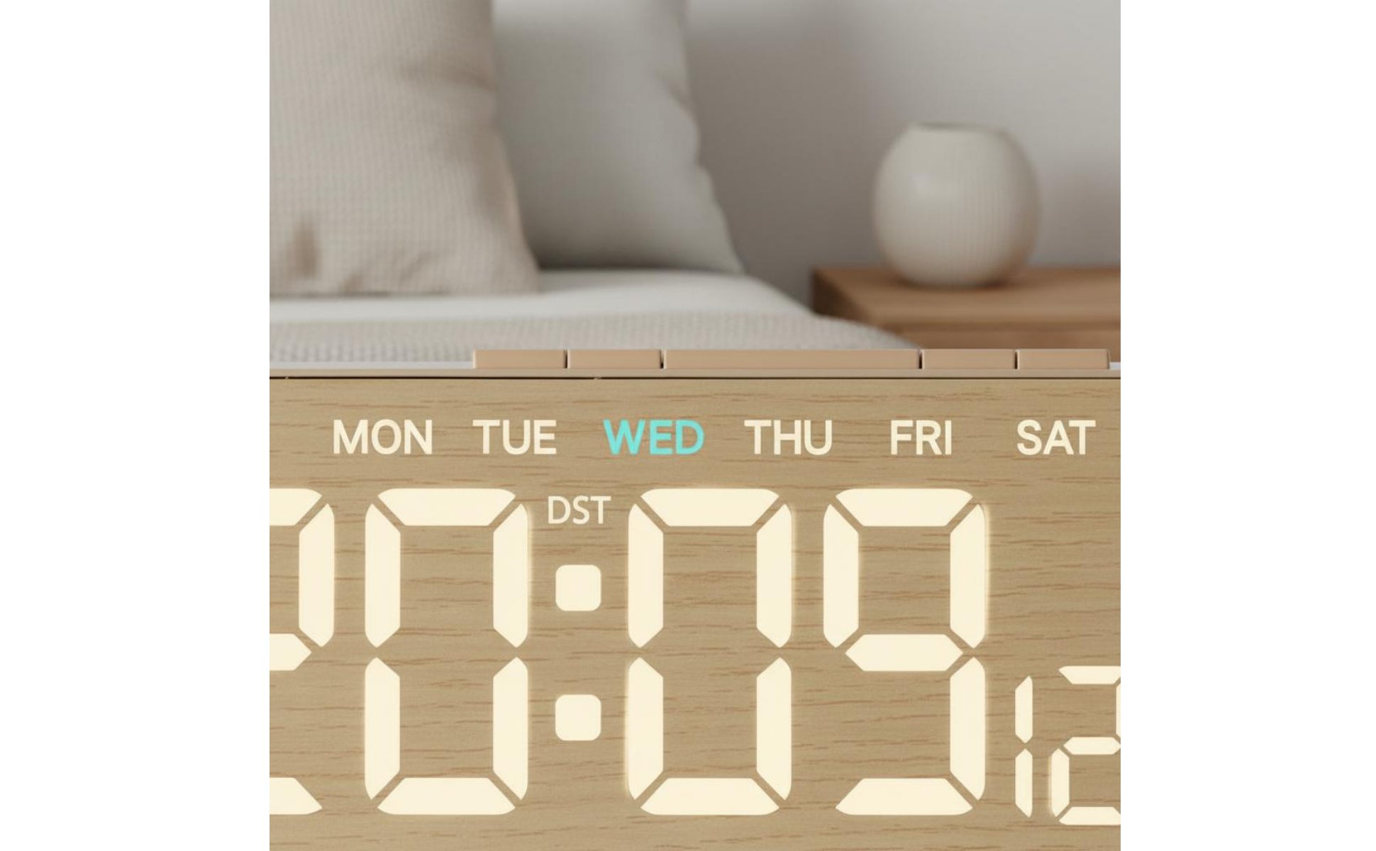 LED Alarm Timepiece Multifunction Temperature Display Timepiece