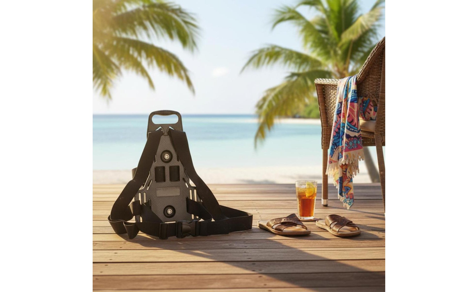 Aluminum Diving Backplate Lightweight Diving Cylinder Backplate Snug-Fit