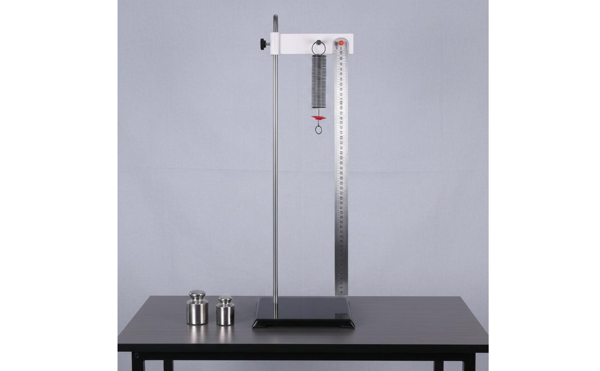 Hooke's Law Demonstration Stand Adjustable Null Point Coil Extension Tester