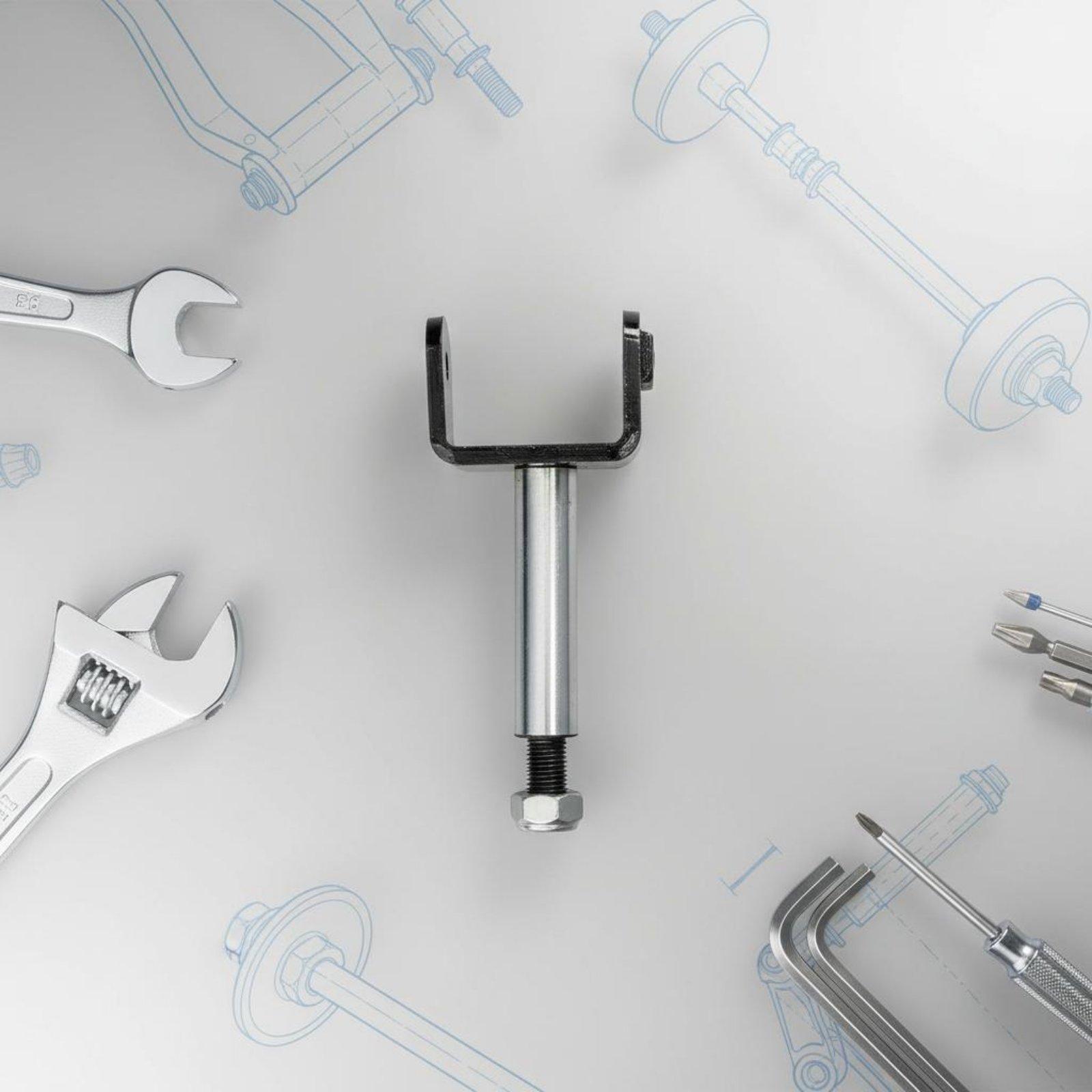 Club Car Precedent Spindle Sturdy Duty Front End Steering Shaft Kit Eliminate detailed image 4
