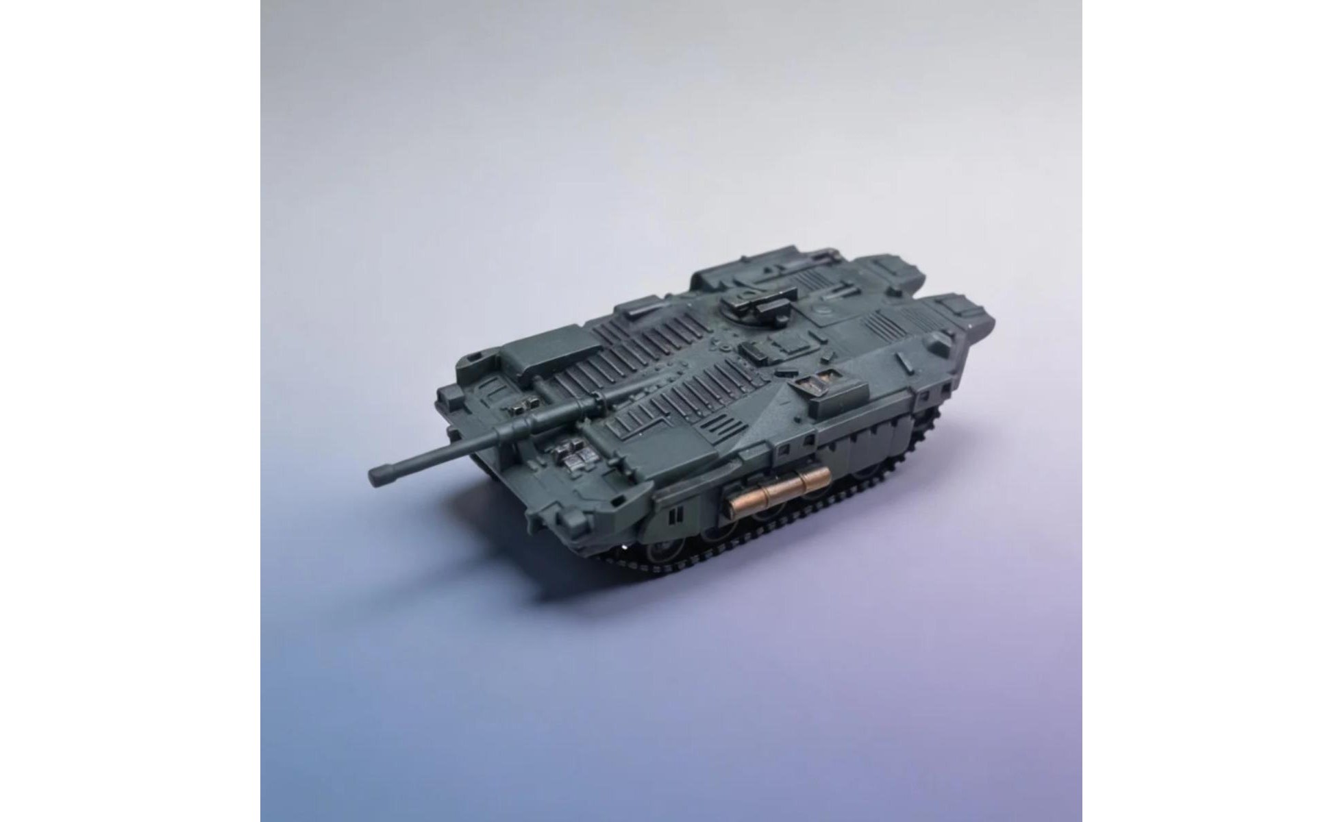 Strv 103C Armored Vehicle Model Boxed Egg-Shaped Toy 1:144 Armored Vehicle Model