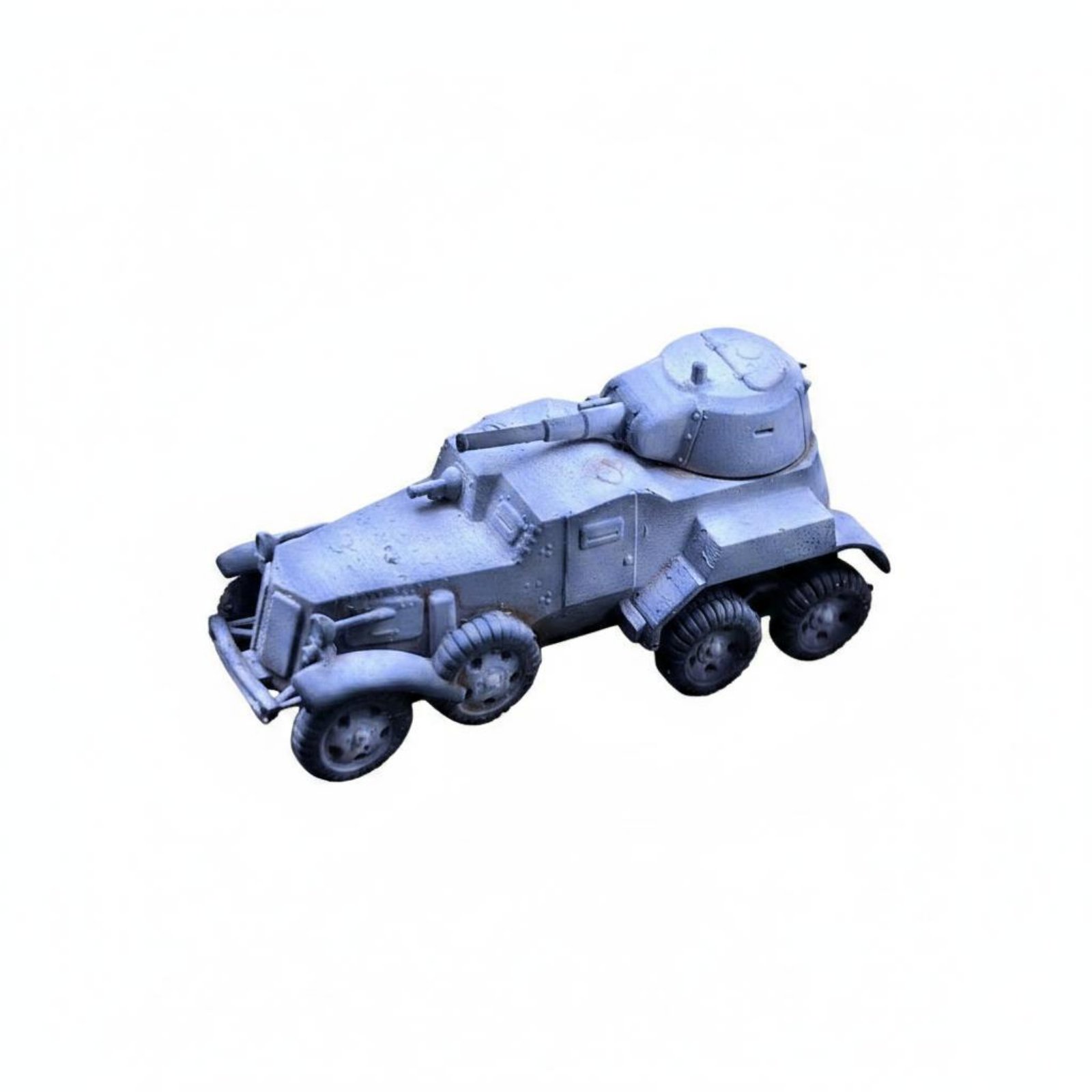 Soviet Armored Car Model Collectible Detailed Paint 1/144 Tank Miniature for Collectors