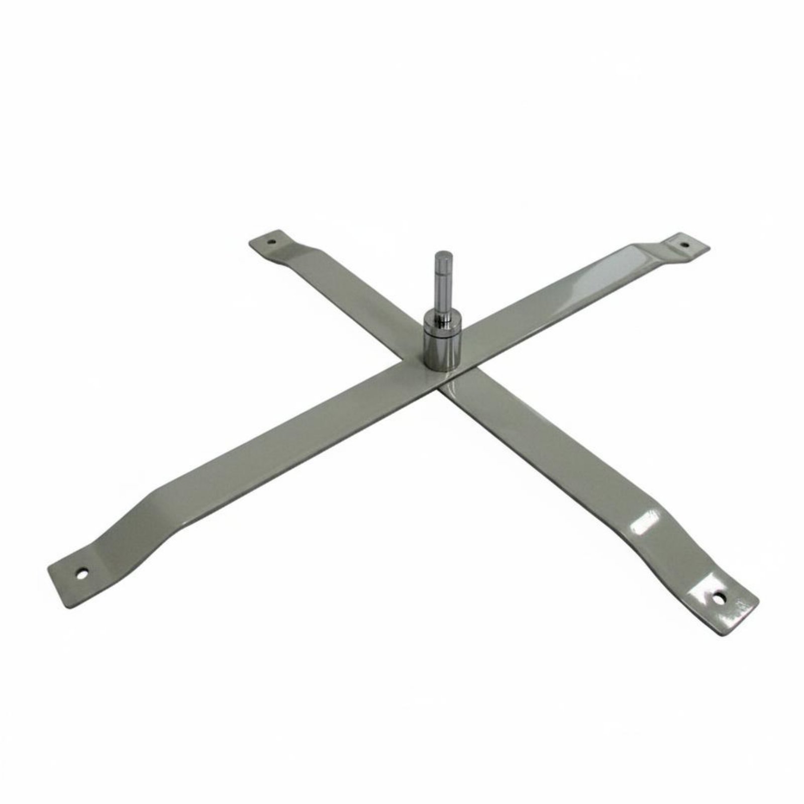 Cross Metal Flag Base Stable Four-Arm Base Stand Portable Display Hardware for Businesses