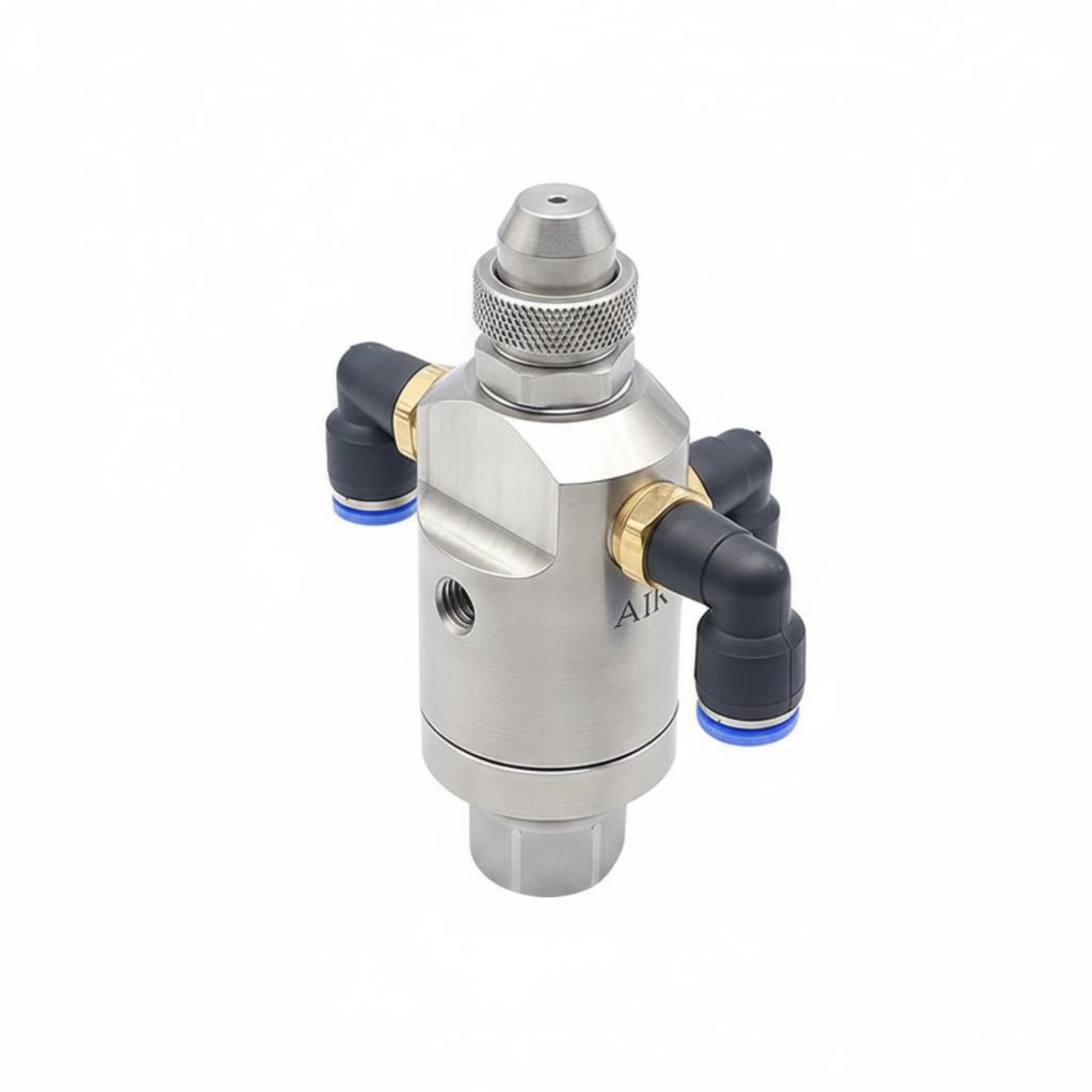 Dust Removal Three-Fluid Spray Nozzle Fine Mist Misting Spray Tip Easy to Install for Professionals