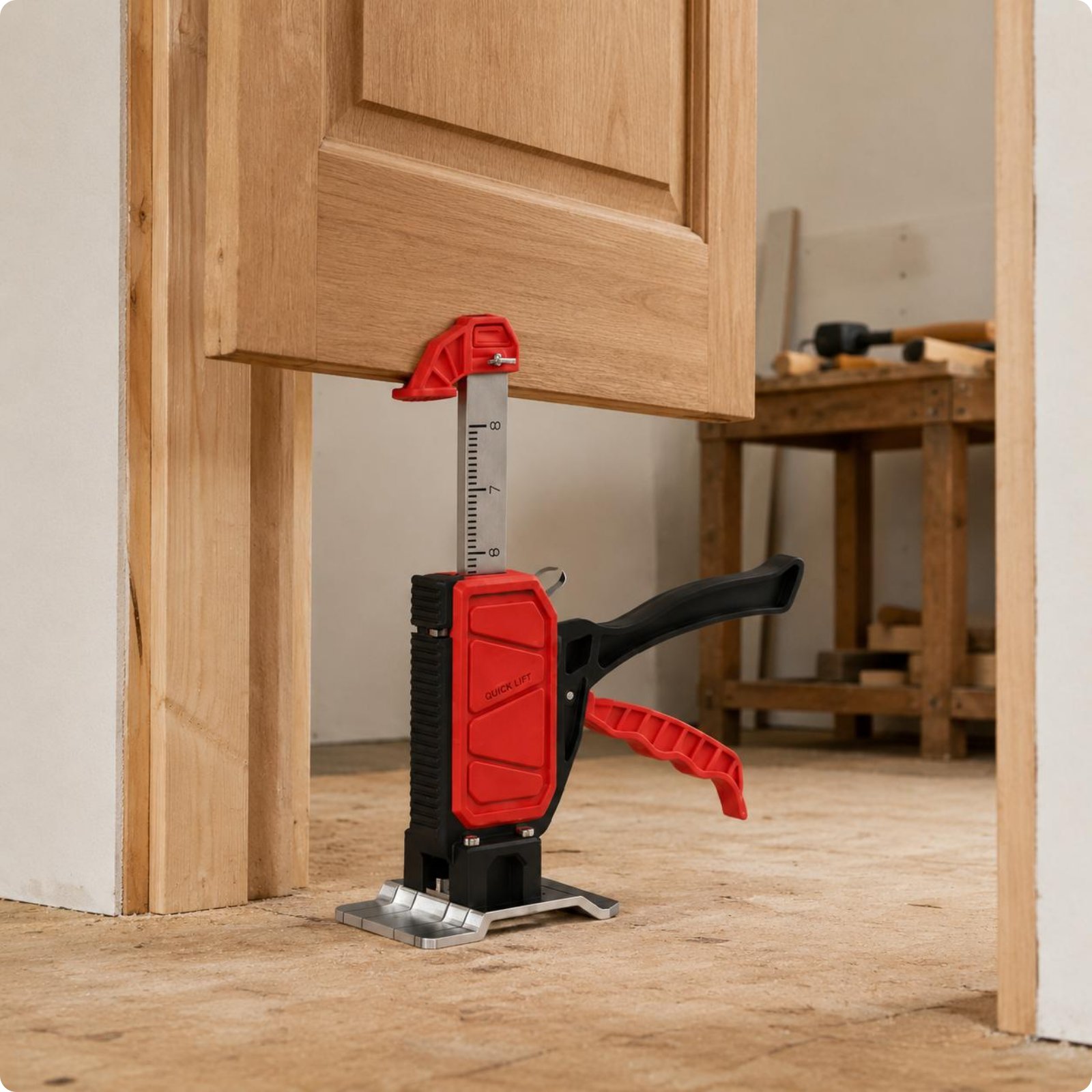 Door Lifter Tool Multi Functional Window Lifter Tool Heavy Duty for Carpenters