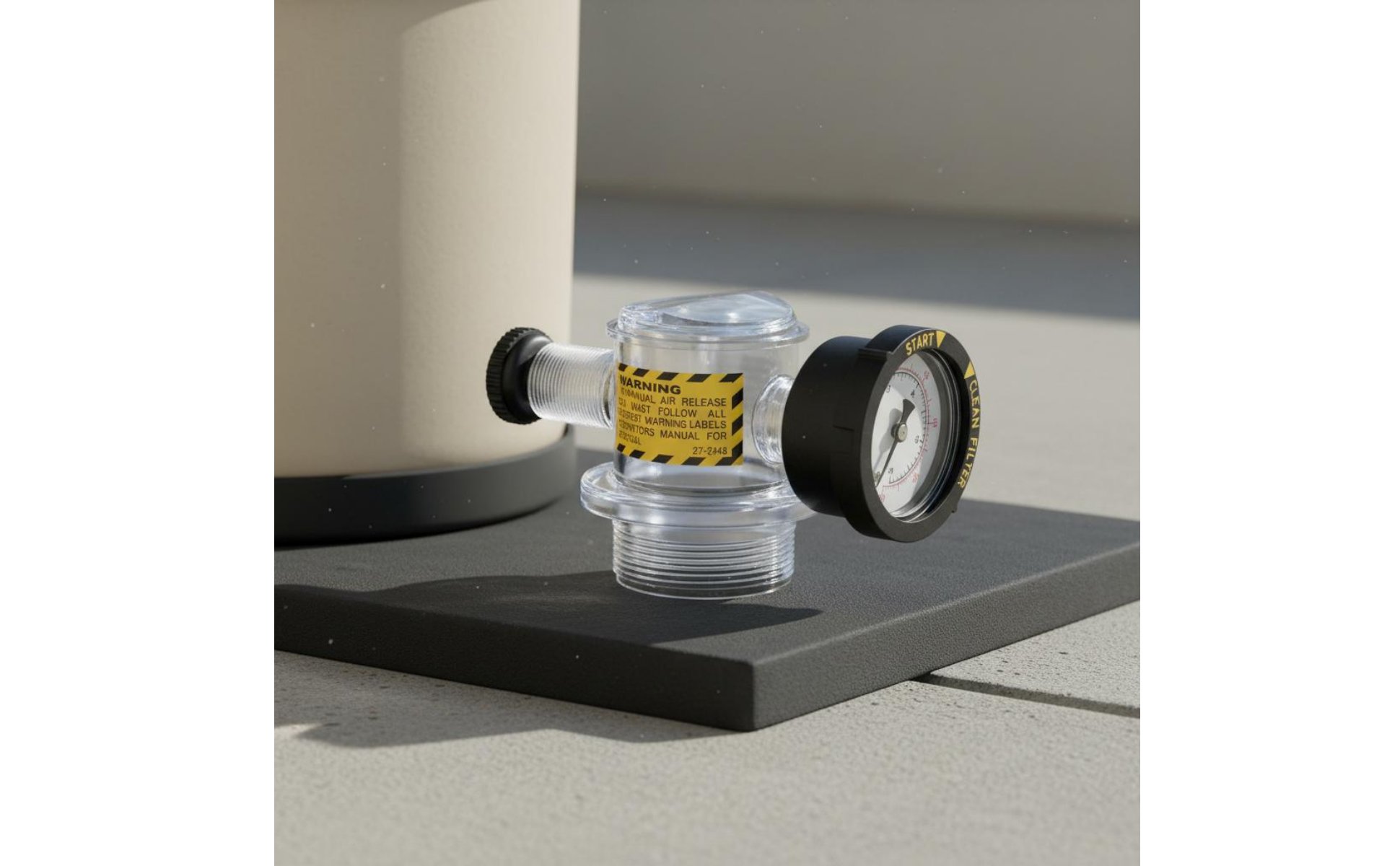 Manual Air Release Valve Replacement Assembly O-Sealing Gasket Pool Spa Sand Filter Threaded Fit Strainer Gauge Assembly