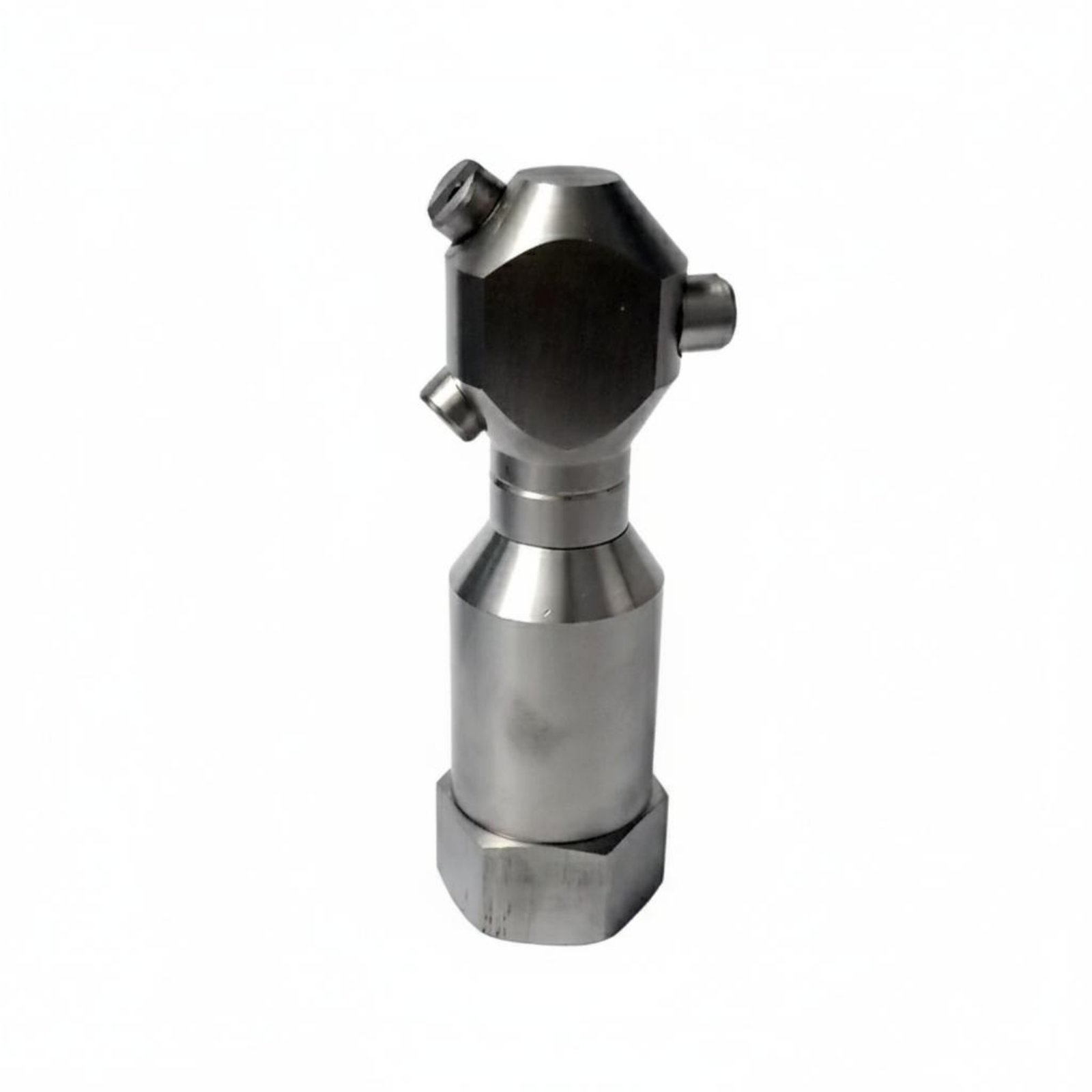 Wear Resistant Rotary Barrel Cleaning Nozzle Anti Corrosion Rotating Cleaning Nozzle Long-Lasting for Container Washing