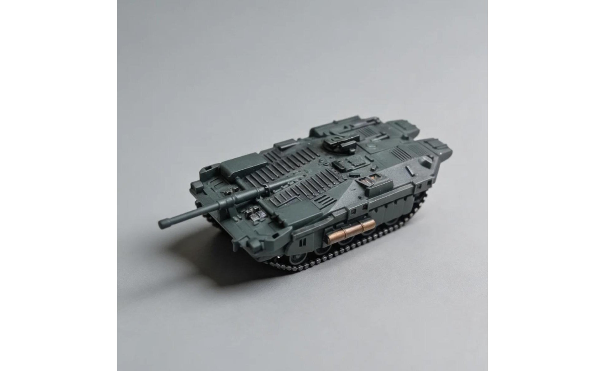 Strv 103C Armored Vehicle Model Boxed Egg-Shaped Toy 1:144 Armored Vehicle Model