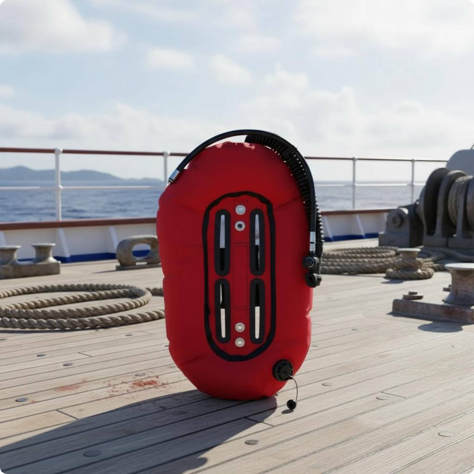 Backplate Buoyancy Compensator BCD Single Cylinder Setup Nylon Buoyancy