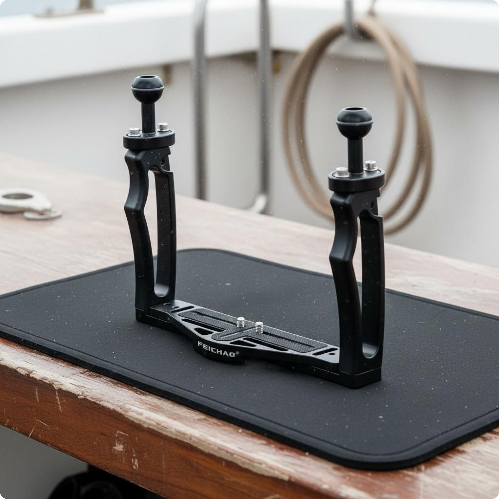 Underwater Handle Tray Aluminum Build Underwater Camera Tray CNC Machined