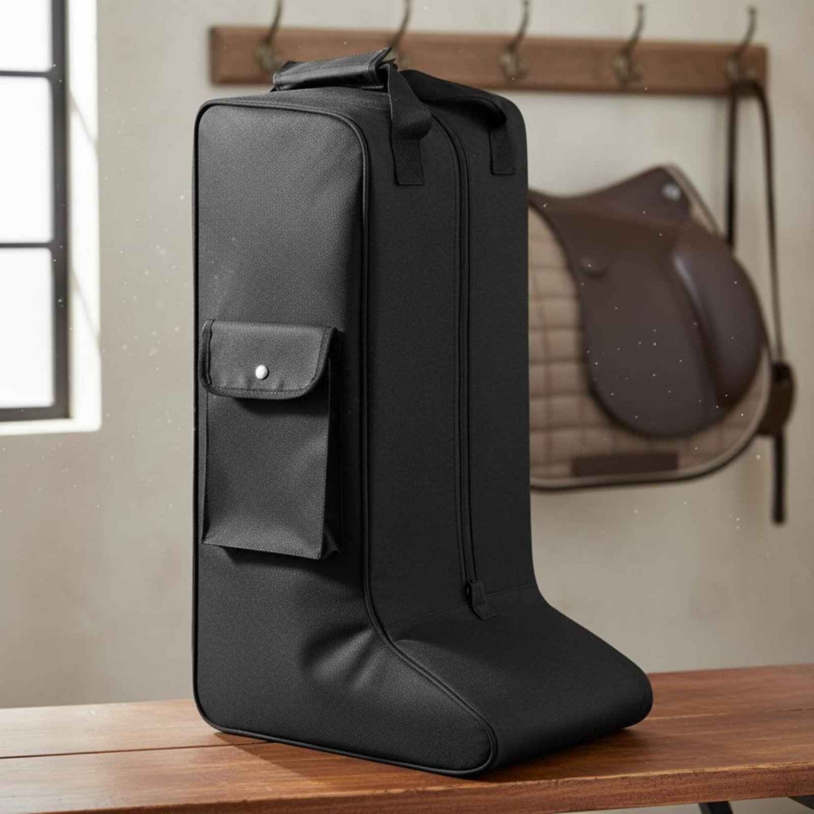 Reitstiefel-Tasche leicht Reitstiefeltasche verschleißfest für Reitsport, Reise - Produktbild 4