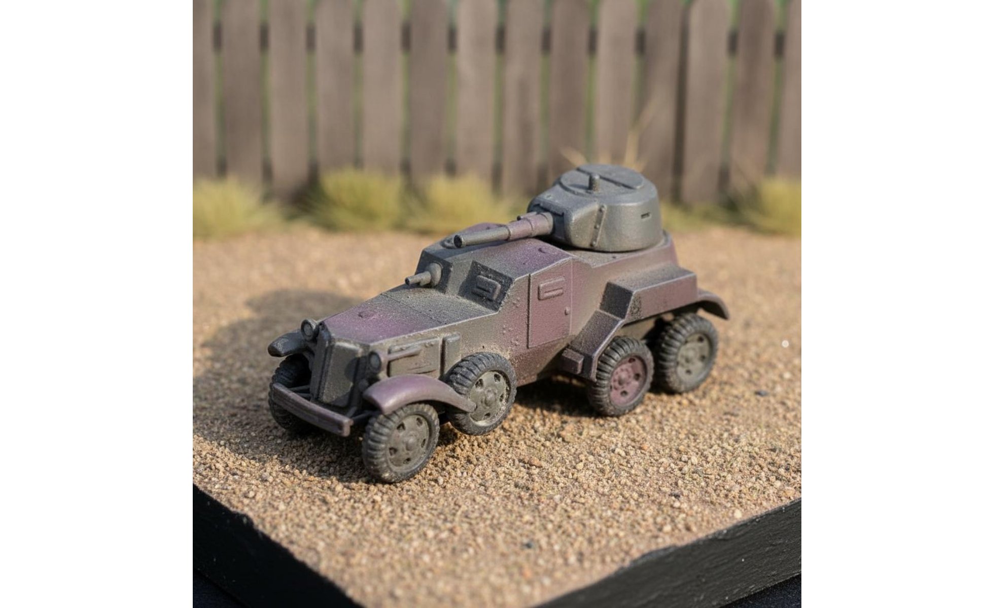 Soviet BA-10 Model Collectible BA-10 Armored Car for Display Shelf, Collectors