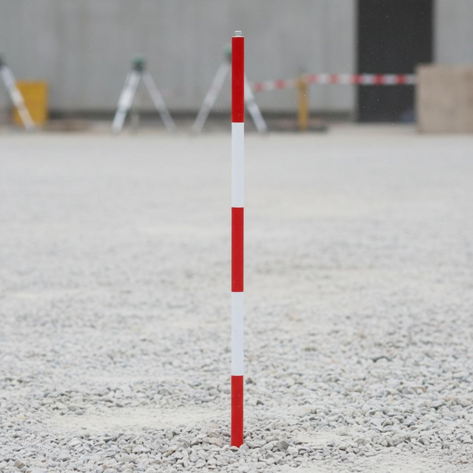 Red-weißer Vermessungsstab Aluminiumlegierung Aluminium Nivellierlatte - Produktbild 7