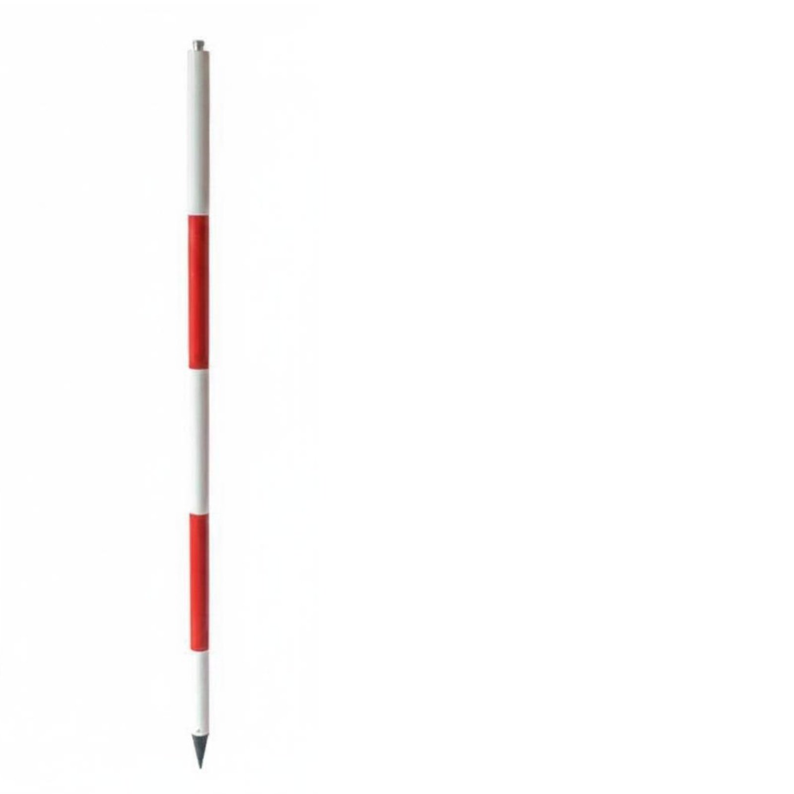 Red-weißer Vermessungsstab Aluminiumlegierung Aluminium Nivellierlatte