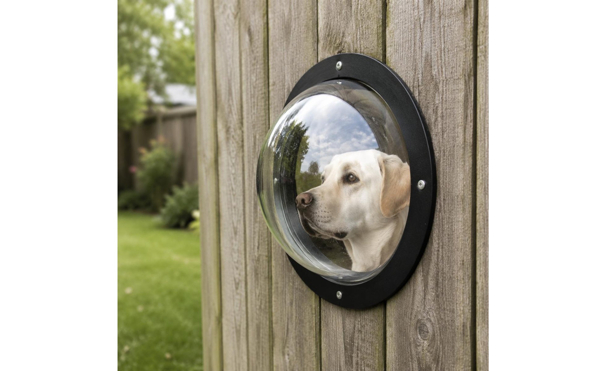 Transparent Pet Window Cover High Clarity Pet Window Dome Clear View