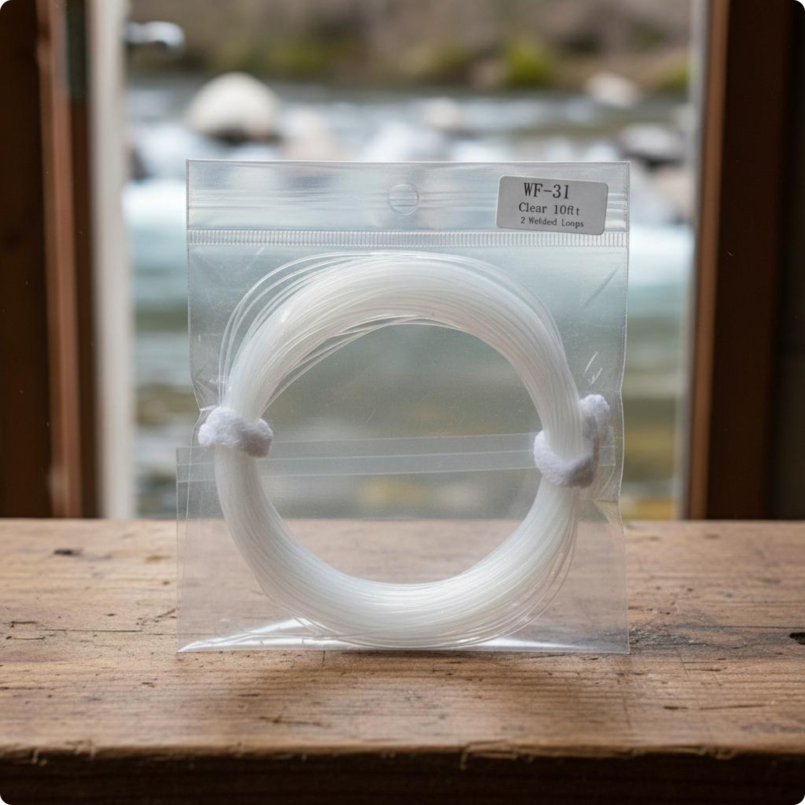 Slow Sinking Fly Line Long-Lasting Transparent Fly Fishing Line Thin Diameter