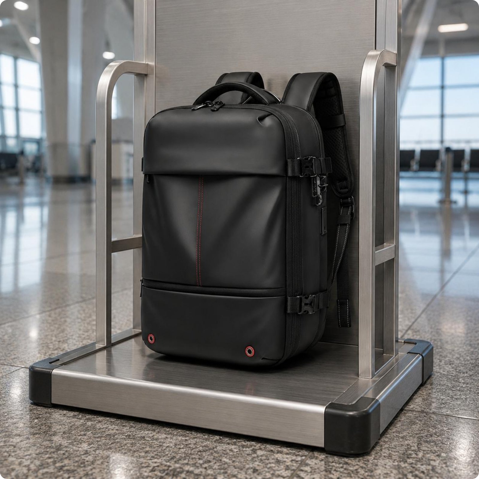 Vacuum Compression Backpack Large Capacity Luggage Waterproof for Business Trip