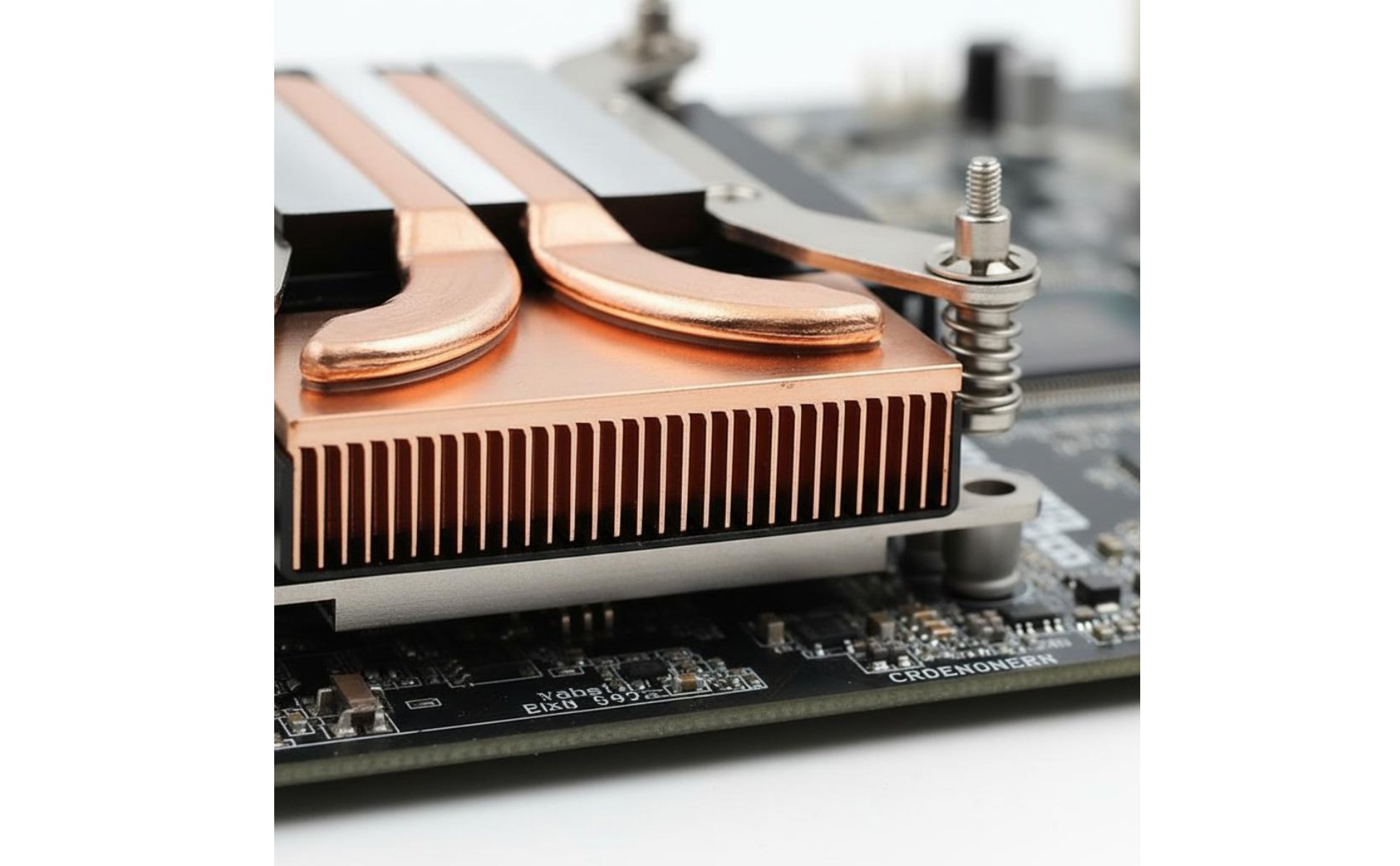 1U Copper Heat Pipe Cooler Ultra Thin ITX Processor Cooler Hushed Cooling