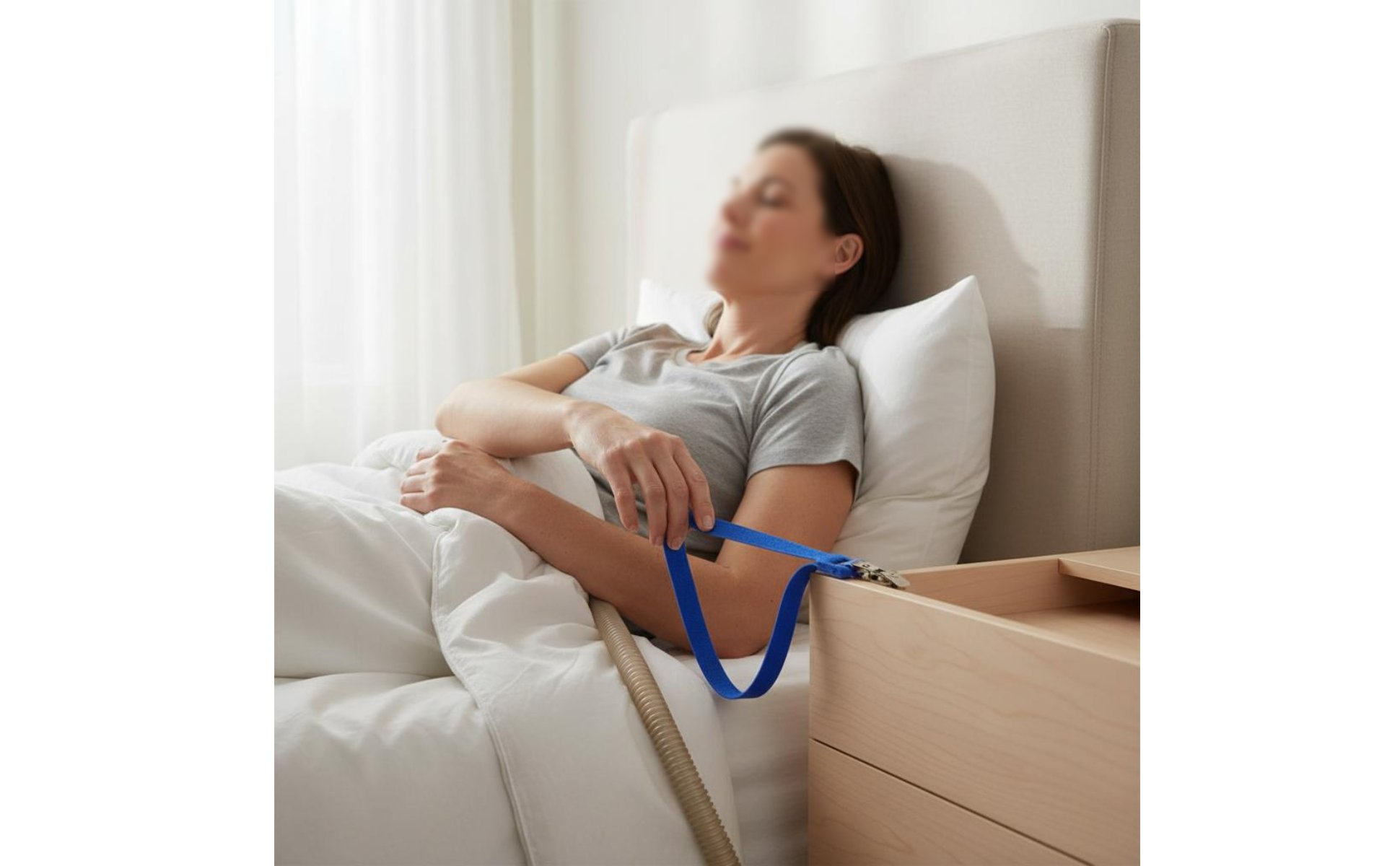 Atemtherapie-Schlauchhalter-Schlauchhalter gegen Verheddern