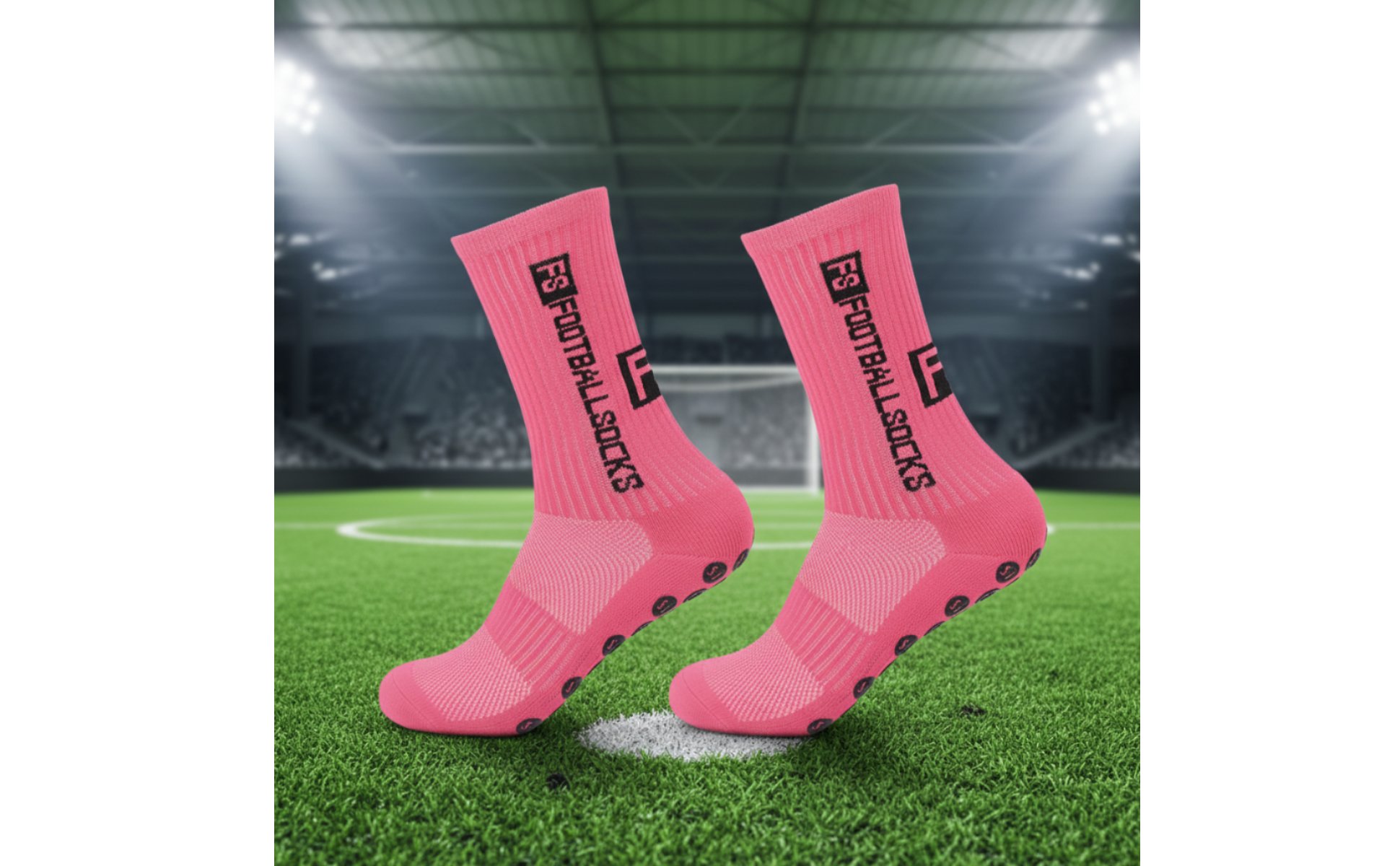 Non Slip Football Socks Towel Bottom Grip Socks Thickened Sole for Teens, Kids