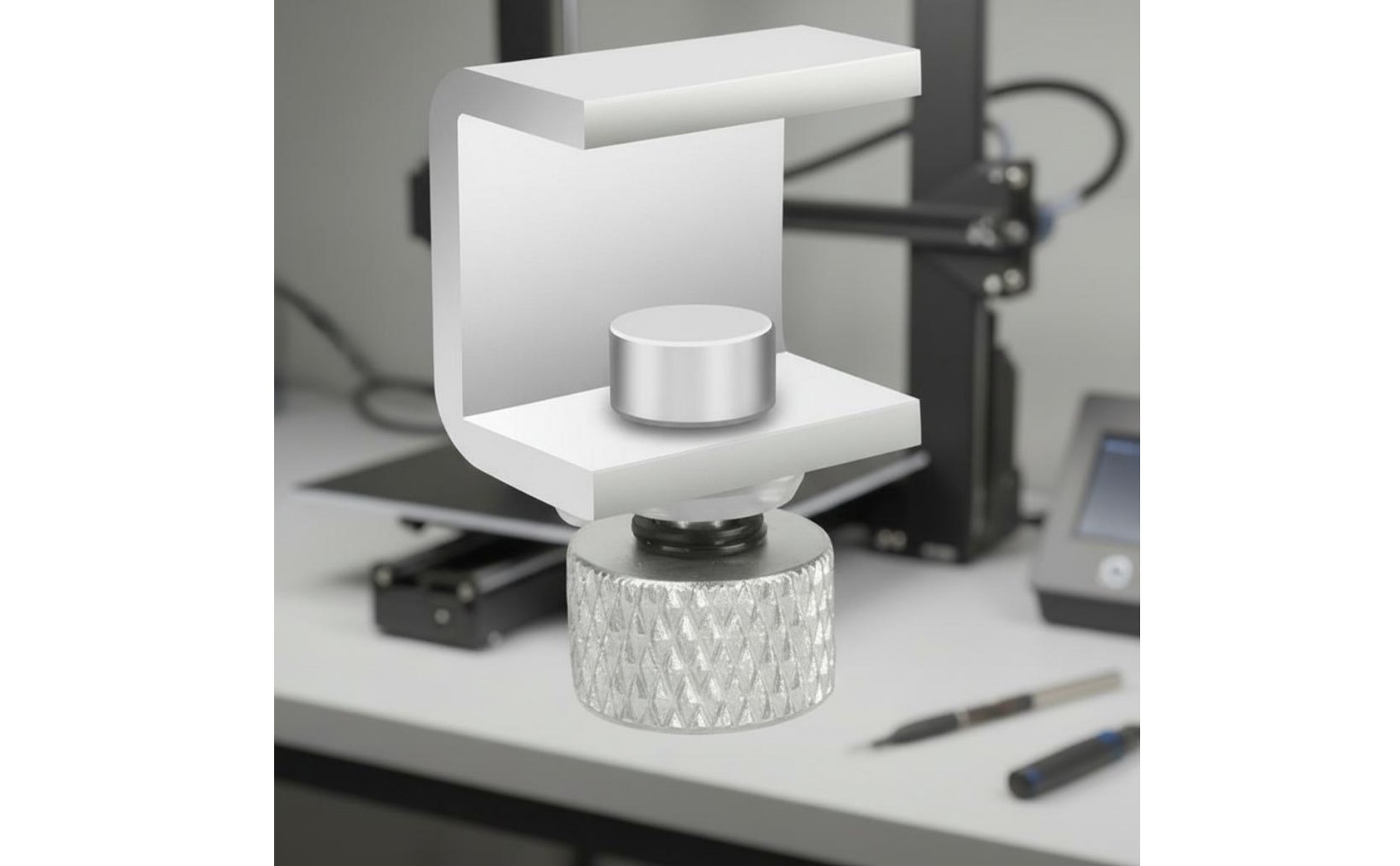 Additive Manufacturing Printer Glass Bed Clamp Aluminum Alloy Adjustable Bed