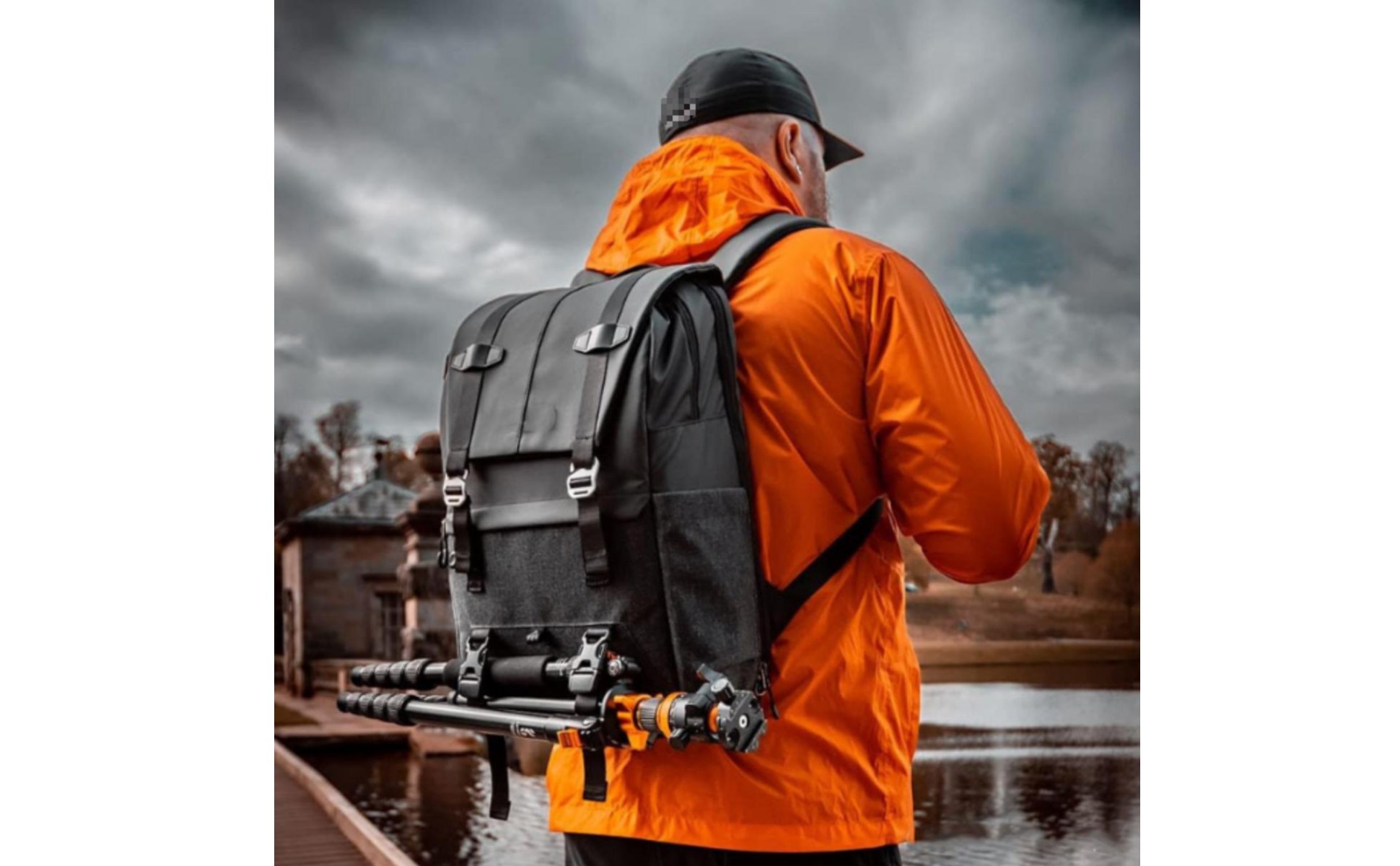 Photographer Backpack Padded Compartments Photography Backpack Organized Storage for Journeyers, Outdoor