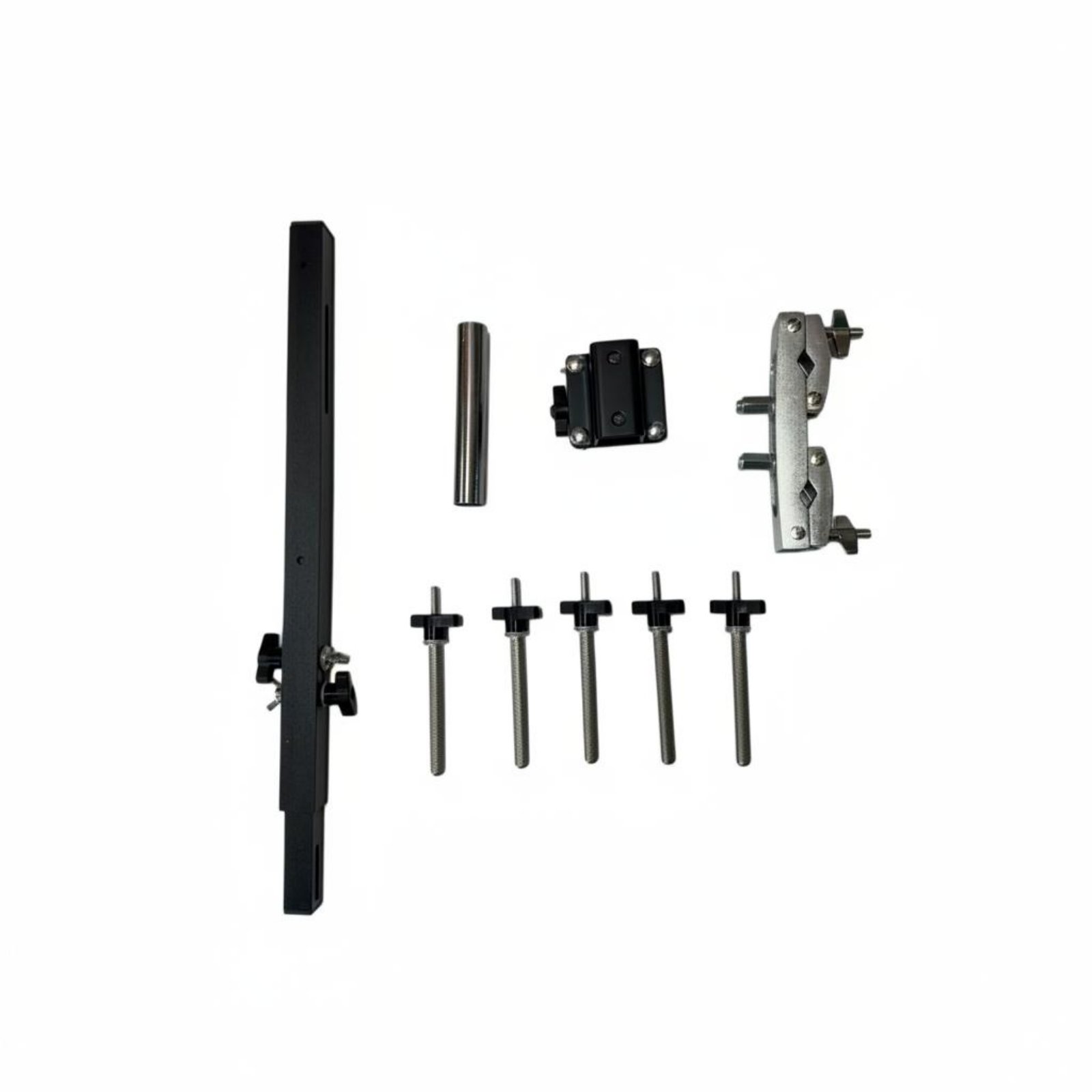 Multi Bar Percussion Rack HeavyDuty Cowbell Stand RustResistant Cowbell Mount for Drummers