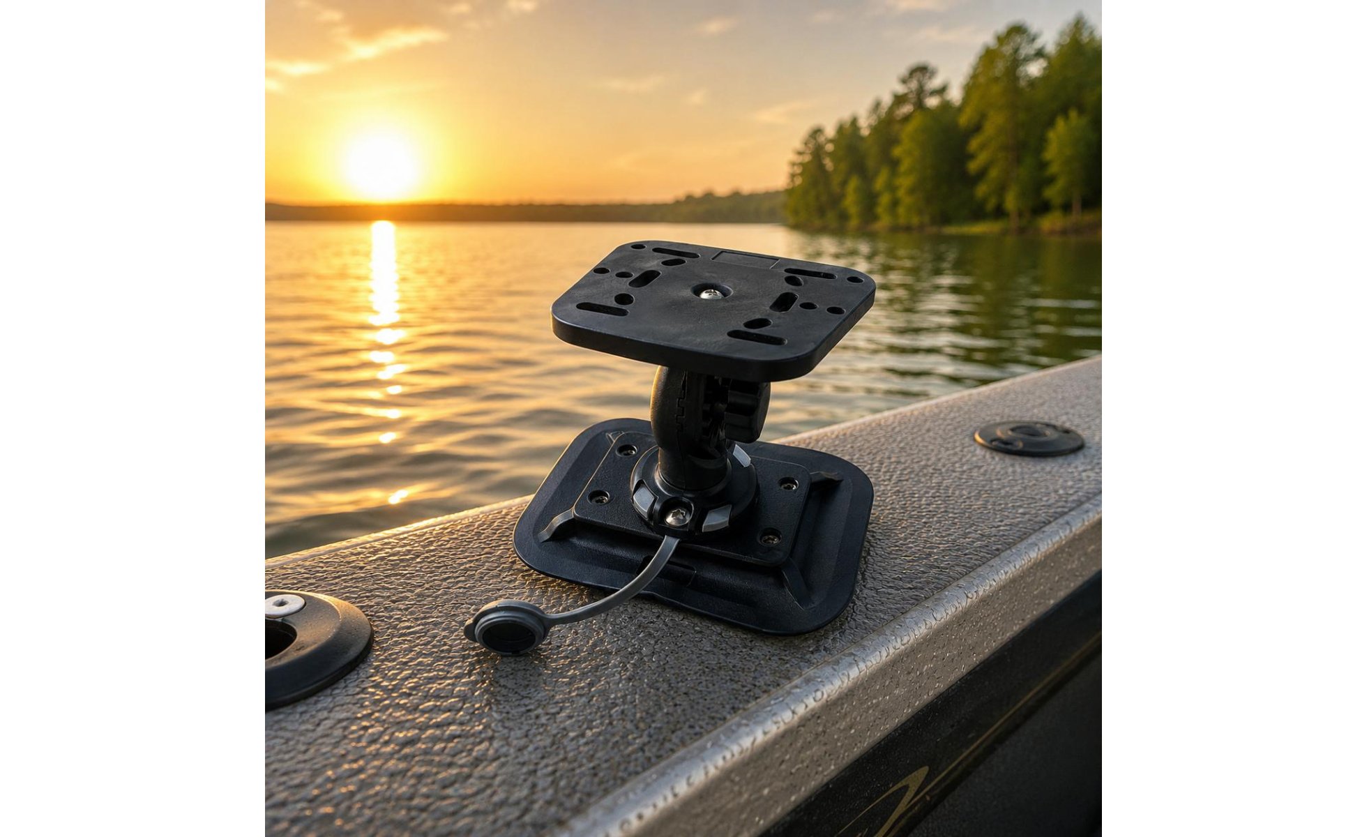 Rotating Angling Detector Mount Universal Compatibility Angling Detector Mount