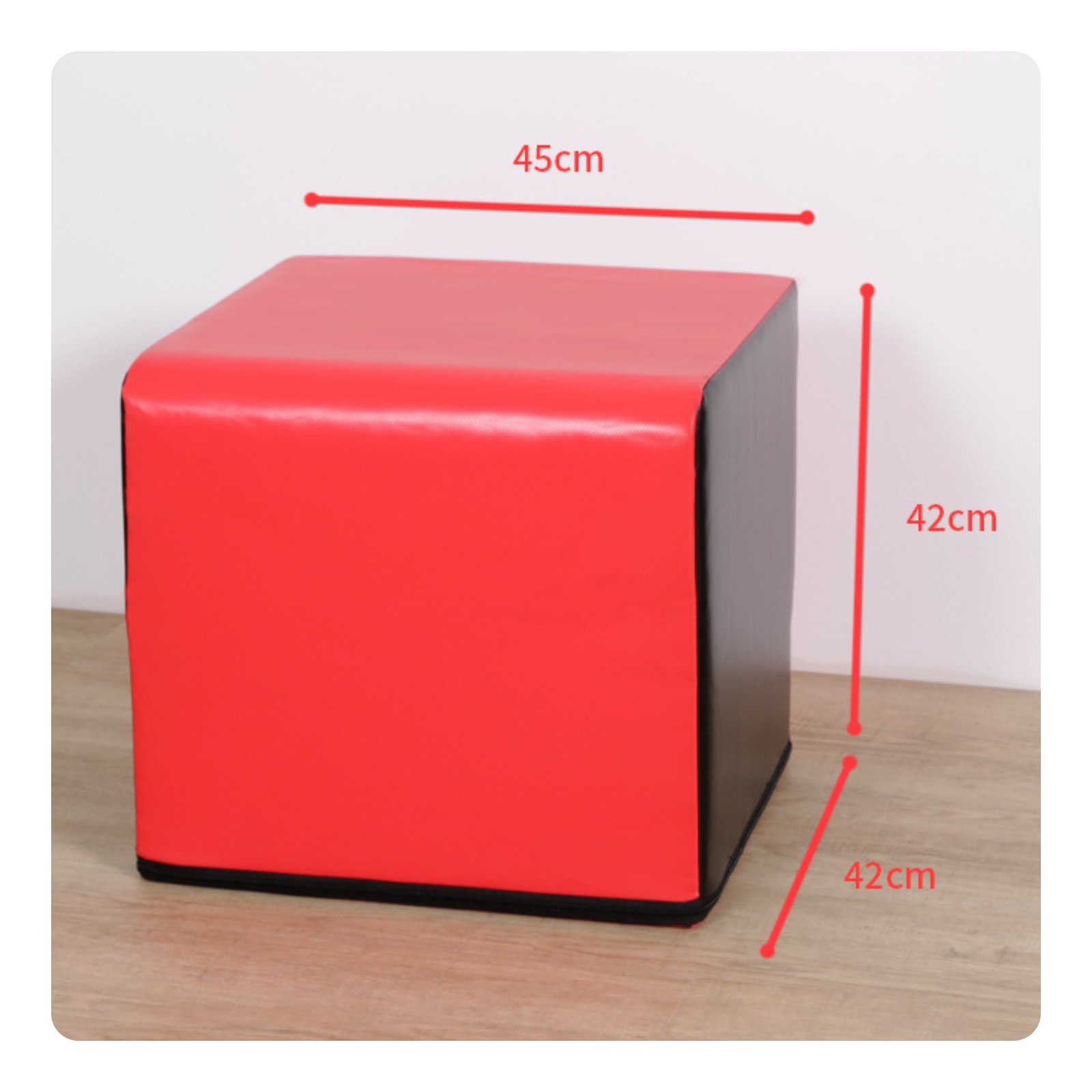 Glute Thrust Household Exercise Box Gym Hip Bridge Box Non-Slip Design Glute Thrust Bench