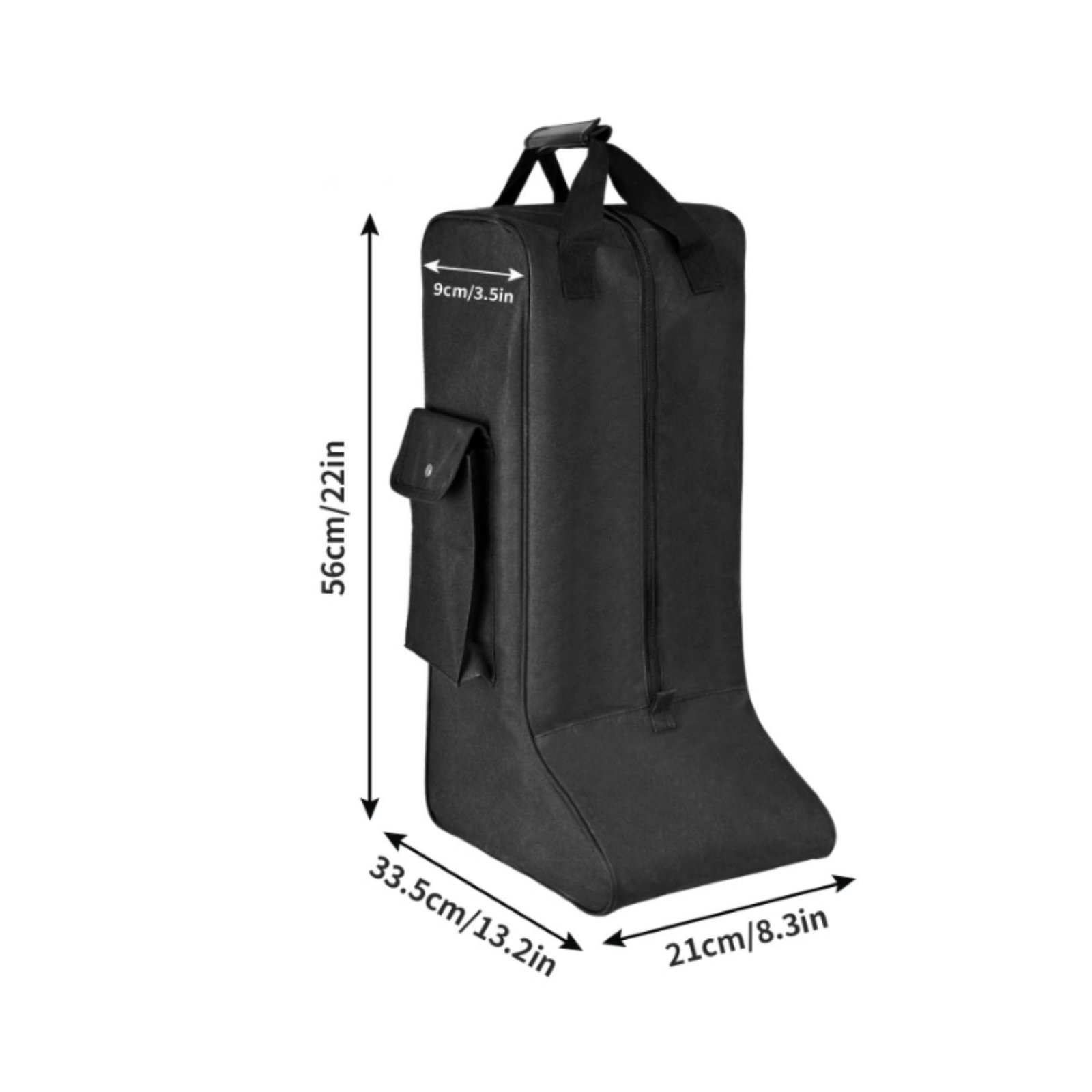 Reitstiefel-Tasche leicht Reitstiefeltasche verschleißfest für Reitsport, Reise