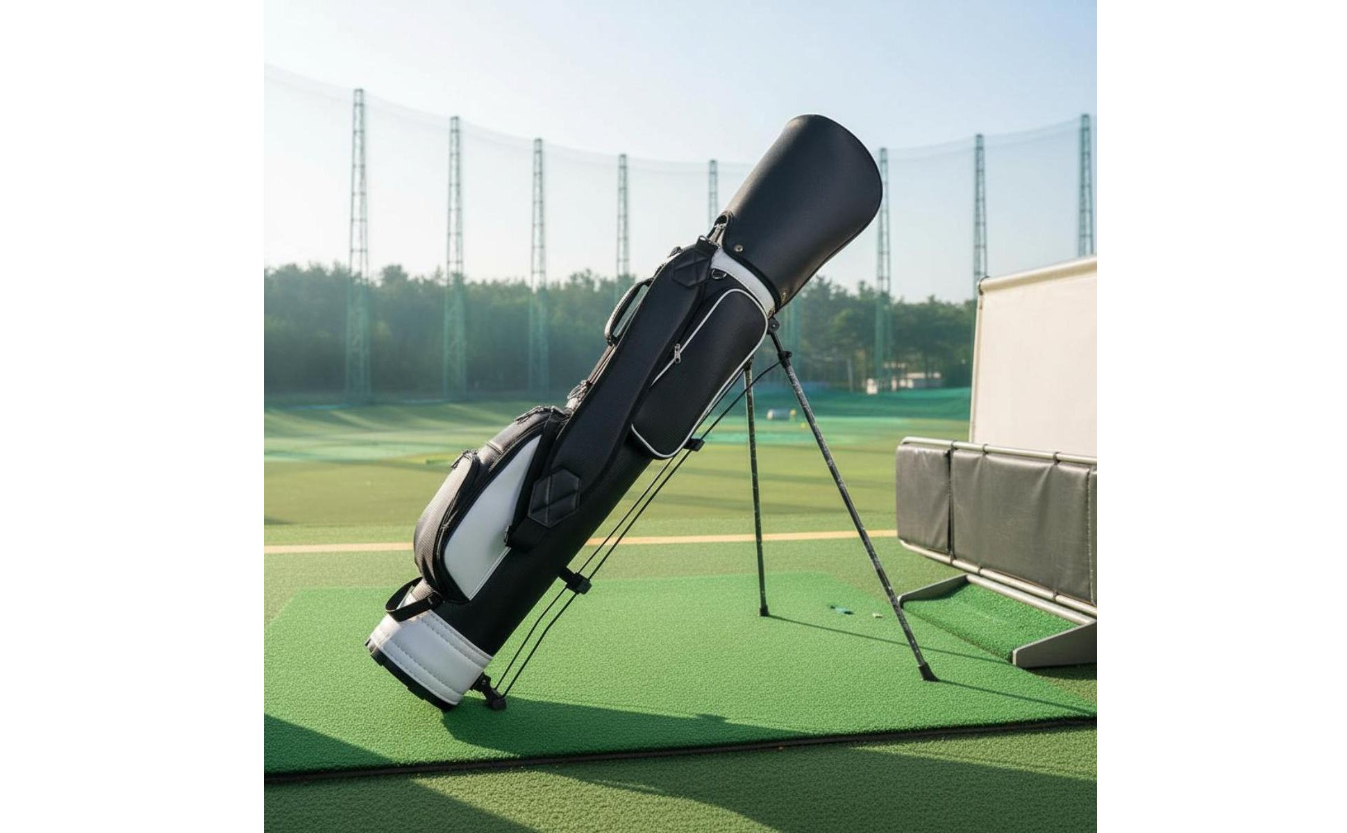 Golf Stand Bag Lightweight Golf Club Tube Bag Portable for Practice Range