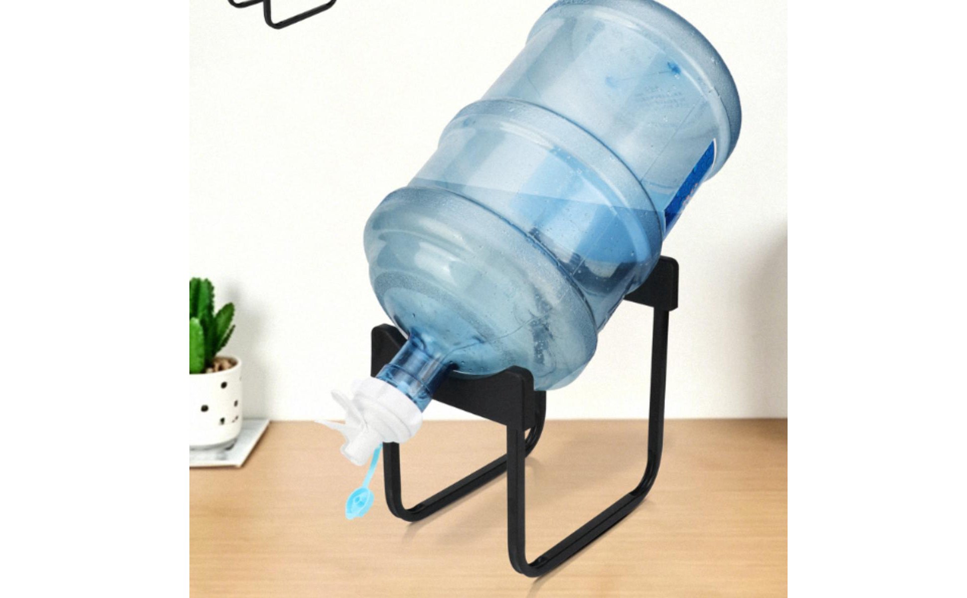 Snap-Fit Nozzle Stand Lever-Design Water Bottle Stand Sealing for Kitchen