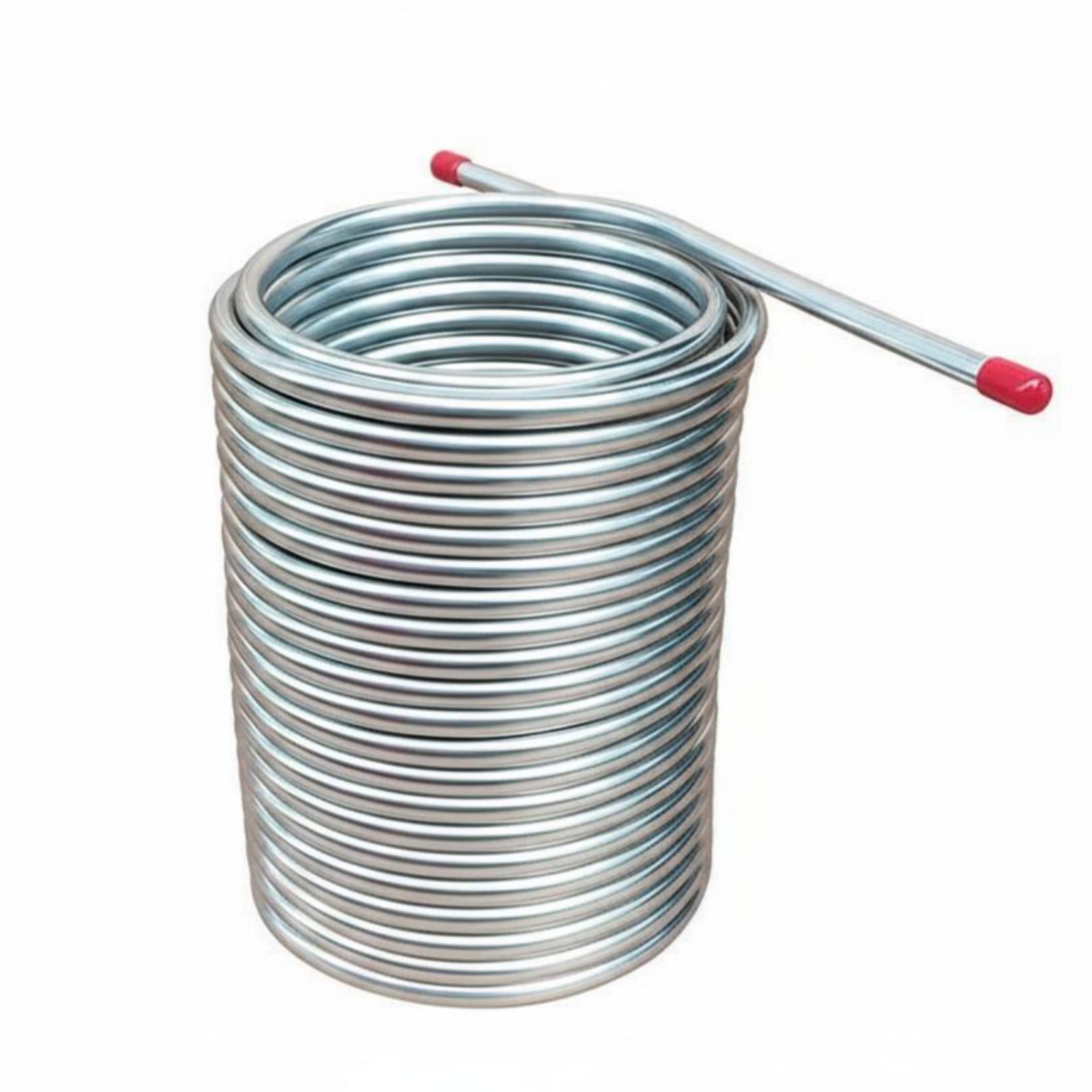 Stainless Steel Beer Chiller Coil Double Loop Easy to Cut Immersion Wort Chiller for Bar, Restaurant