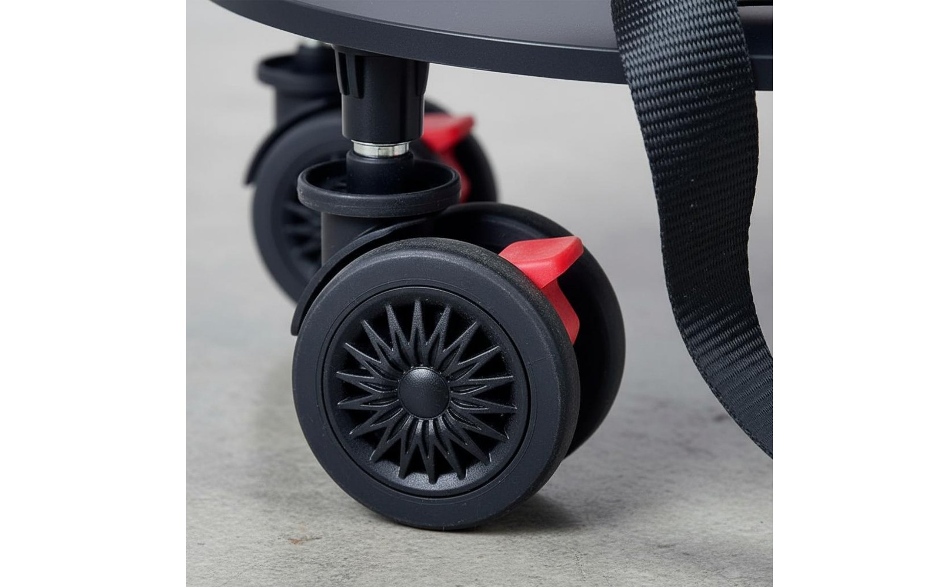 Golf Bag Wheel Base Swivel Wheels Rolling Golf Golf Bag Stand Wheeled