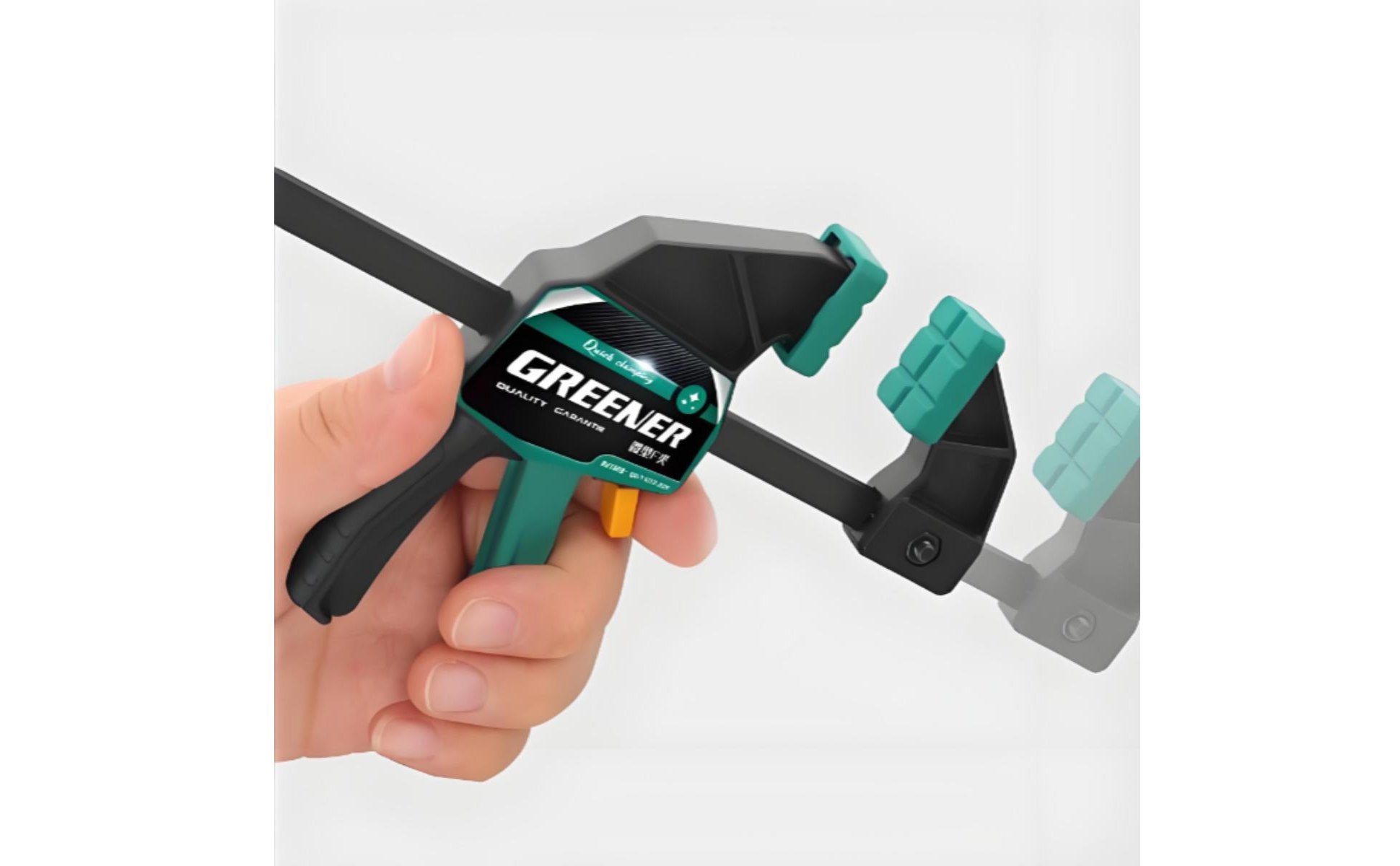 Mini-Holzzwinge Nylon F‑Zwinge Starke Spannkraft für Holzbearbeitung, Heimwerker