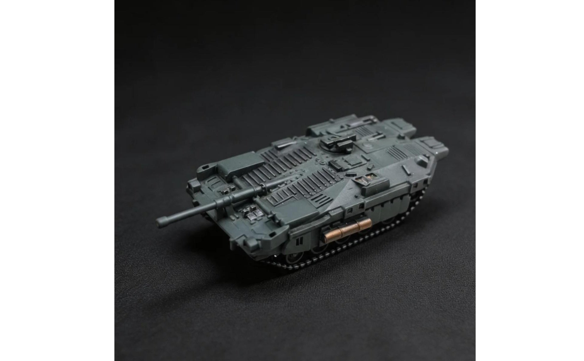 Strv 103C Armored Vehicle Model Boxed Egg-Shaped Toy 1:144 Armored Vehicle Model