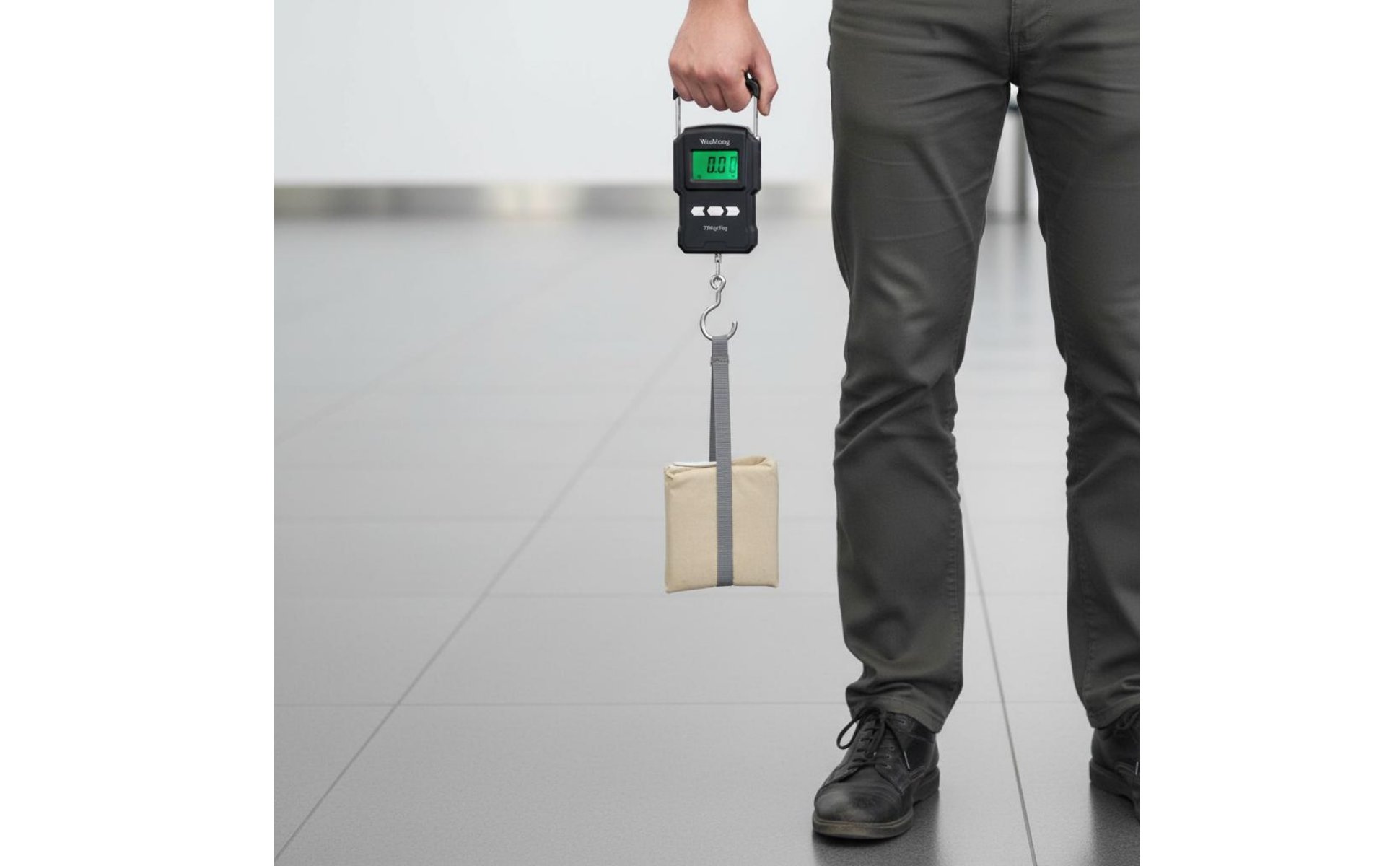 USB Rechargeable Luggage 75-Kg Scale Kg Capacity Digital Luggage Scale