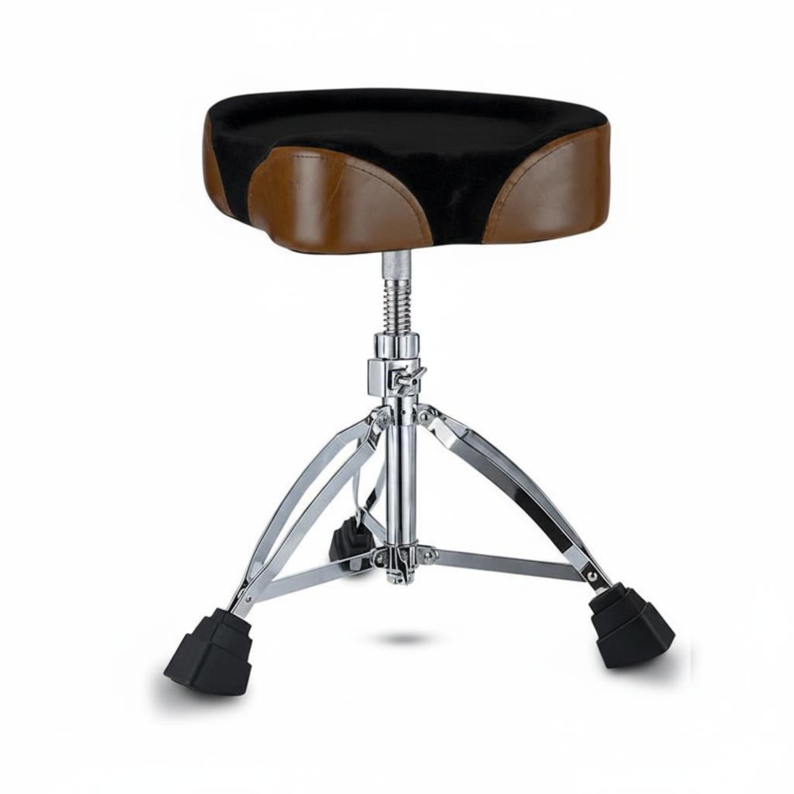 Saddle Drum Throne Memory Lock Adjustable Drum Stool Sturdy Tripod Legs Music Equipment for Children