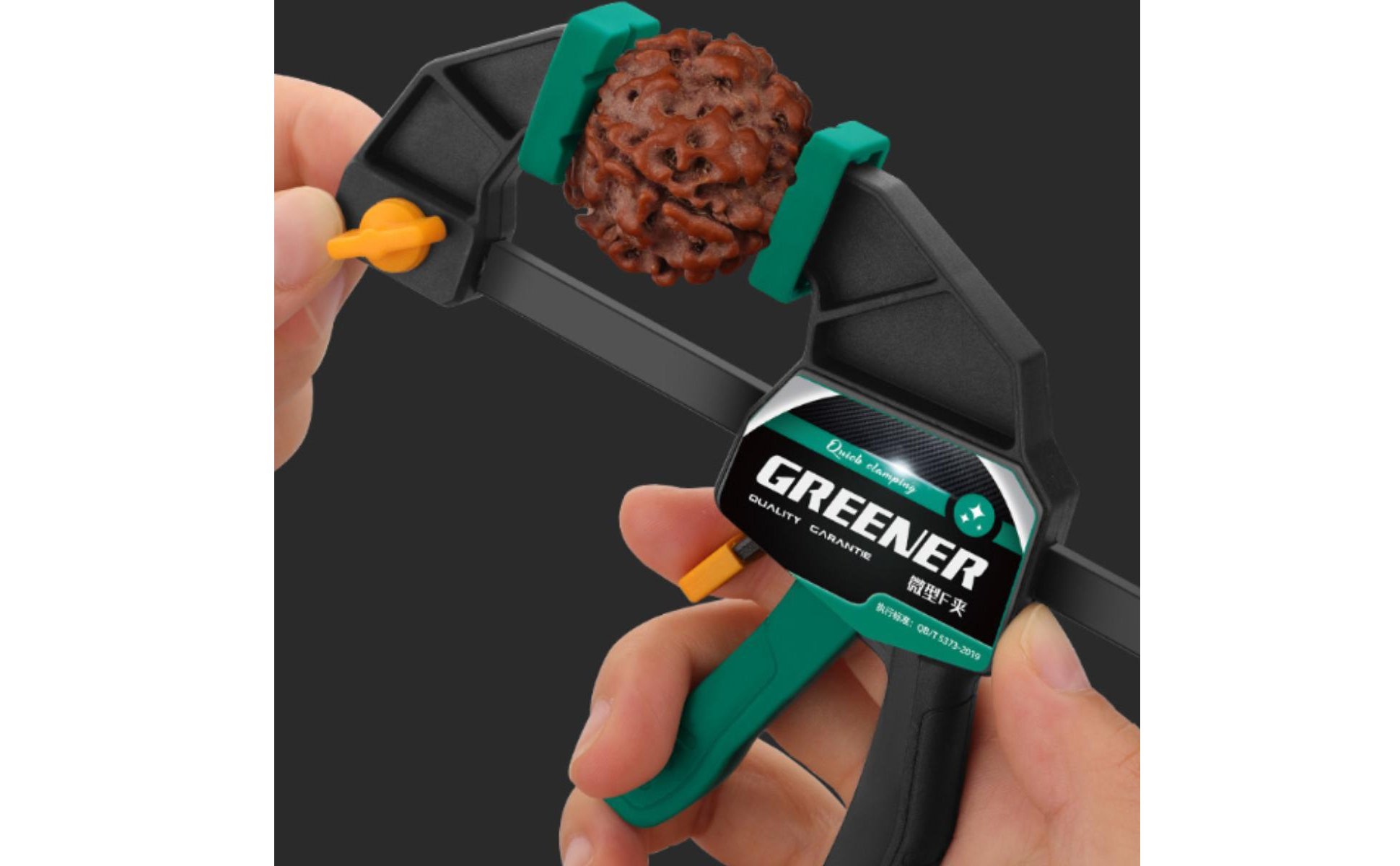Mini-Holzzwinge Nylon F‑Zwinge Starke Spannkraft für Holzbearbeitung, Heimwerker