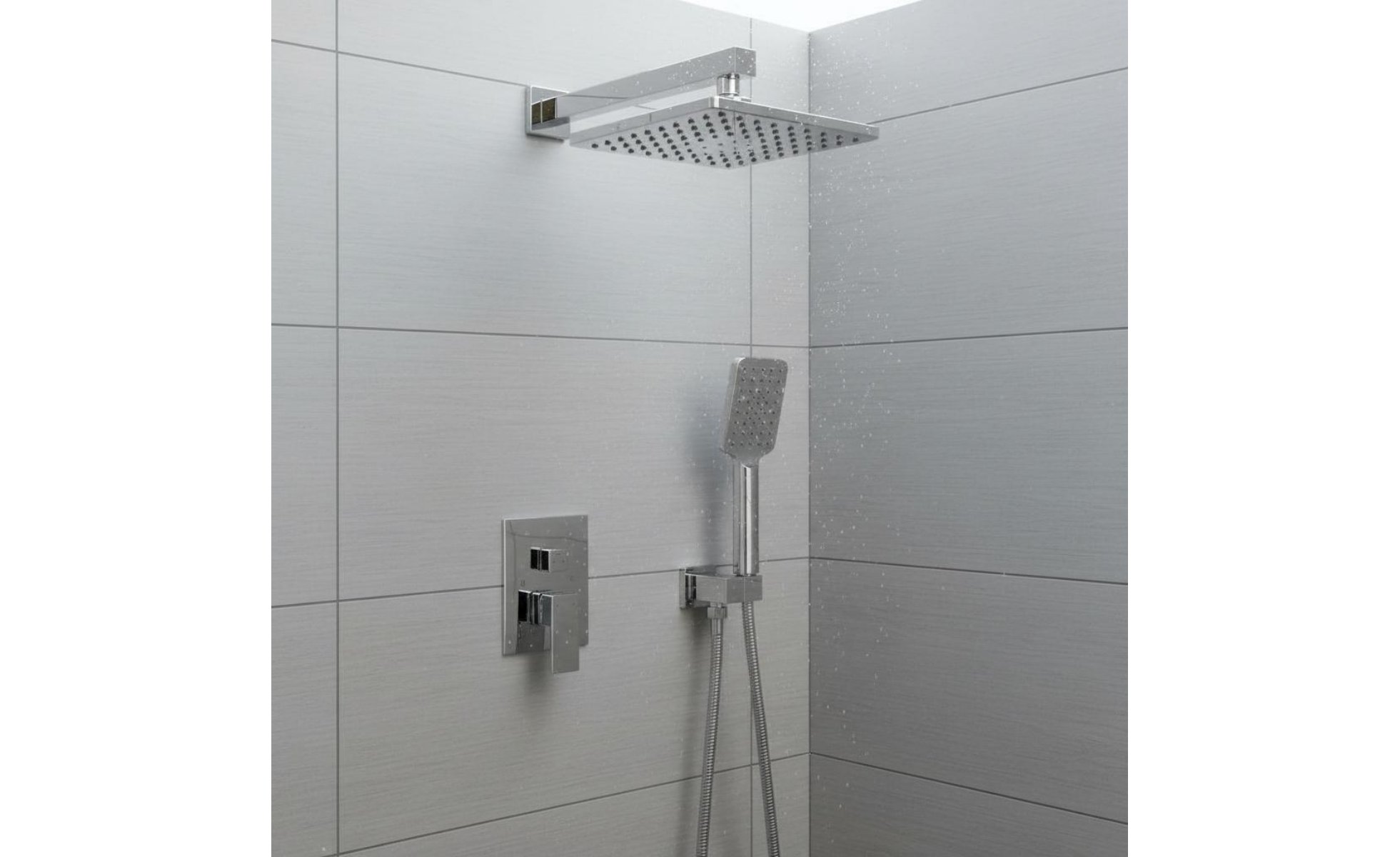 Concealed Shower Set Hidden Installation Concealed Shower Kit Two Function Bathroom Fixture