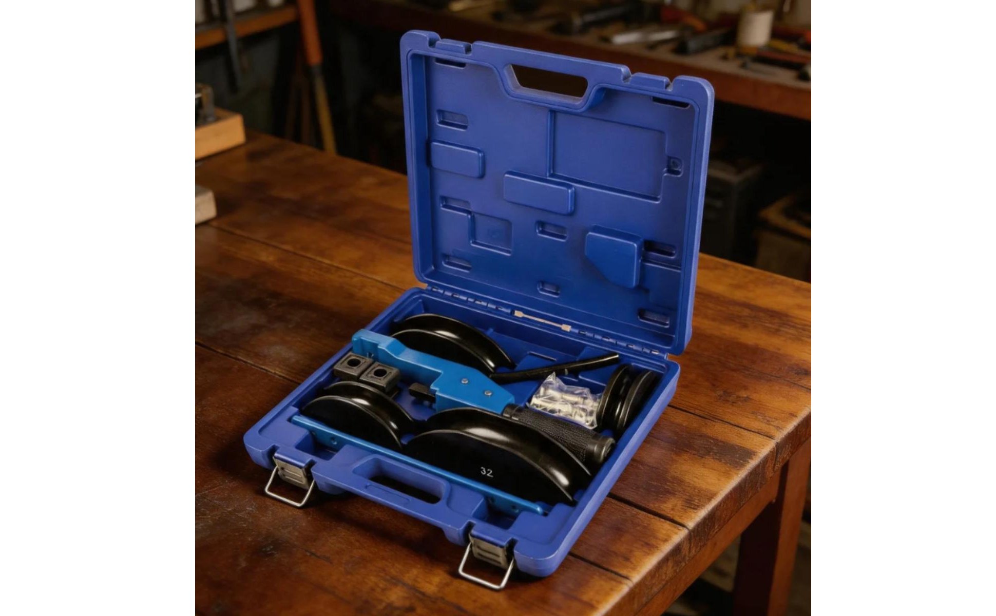 90 Degree Pipe Bending Tool Multiple Size Dies 90° Tube Bender Kit Sturdy Build