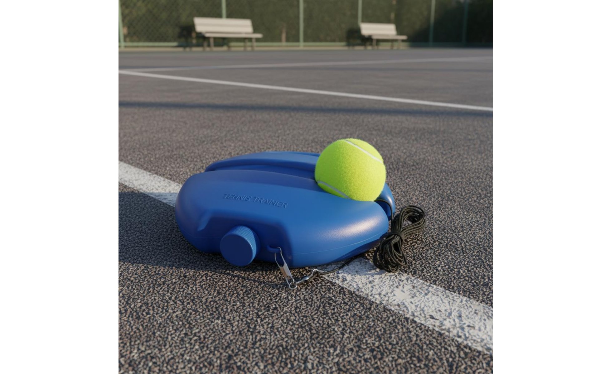 Solo Tennis Practice Aid Wear-Resistant Rebound Tennis Practice Aid Long-Lasting