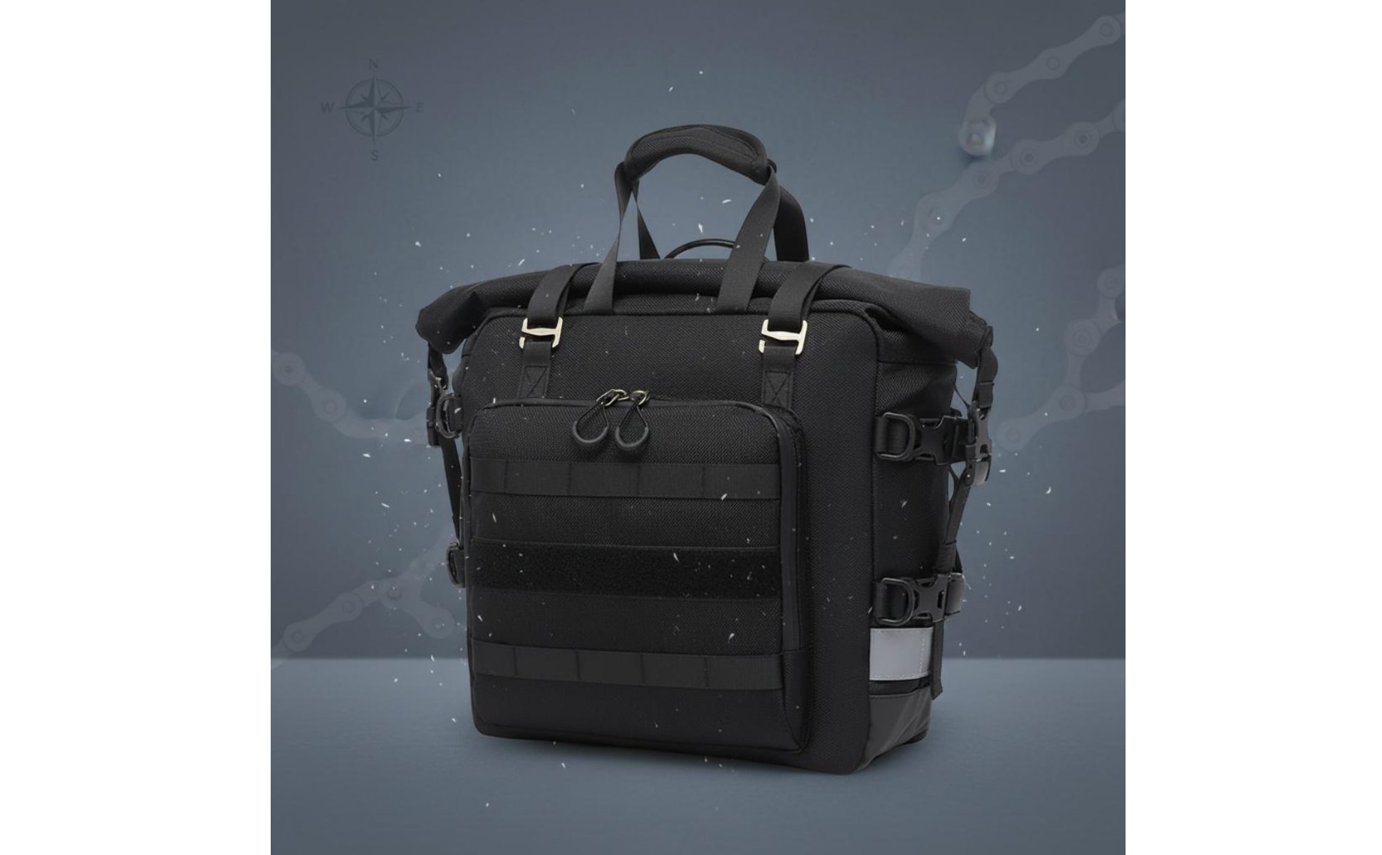 Motorcycle Saddlebag Outdoor Riding Motorbike Saddlebag Dual Use for Cycling
