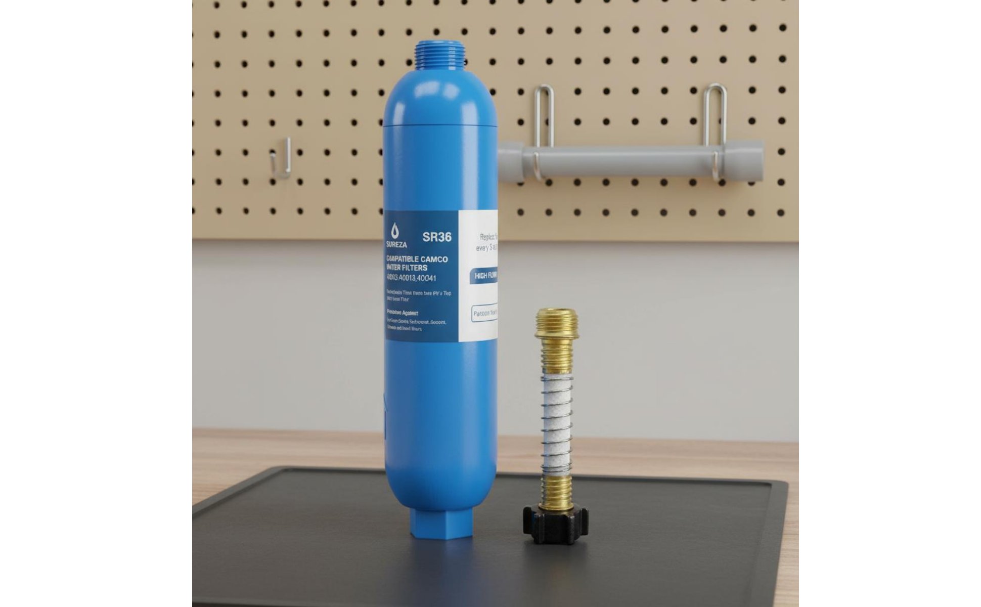 RV Water Filter Reduces & Sediment RV Hose Filter for Boat Owners
