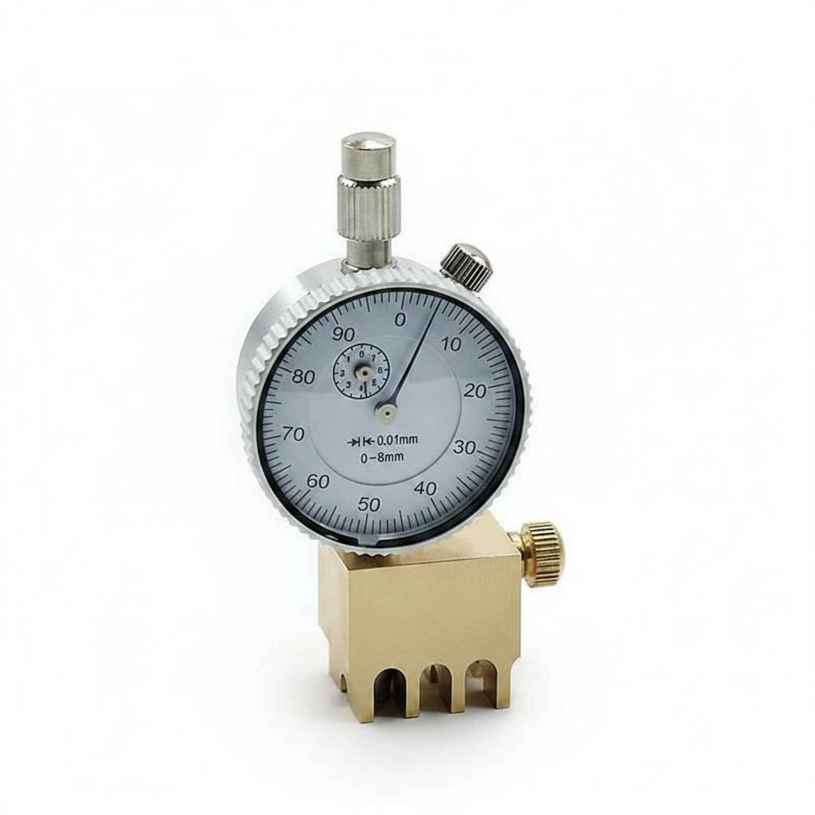0.01 Mm Precision Guitar Action Gauge Digital Display Gauge Indicator Gauge Easy to Read for Luthiers, Maintenance, Workshop