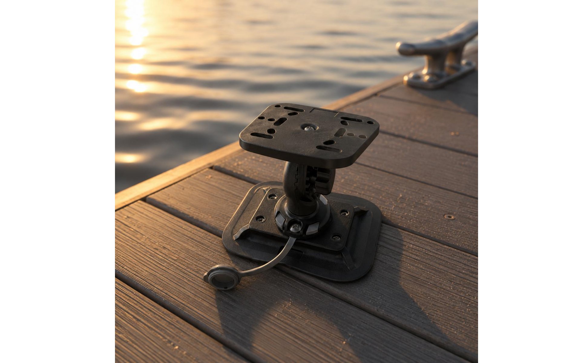 Rotating Angling Detector Mount Universal Compatibility Angling Detector Mount