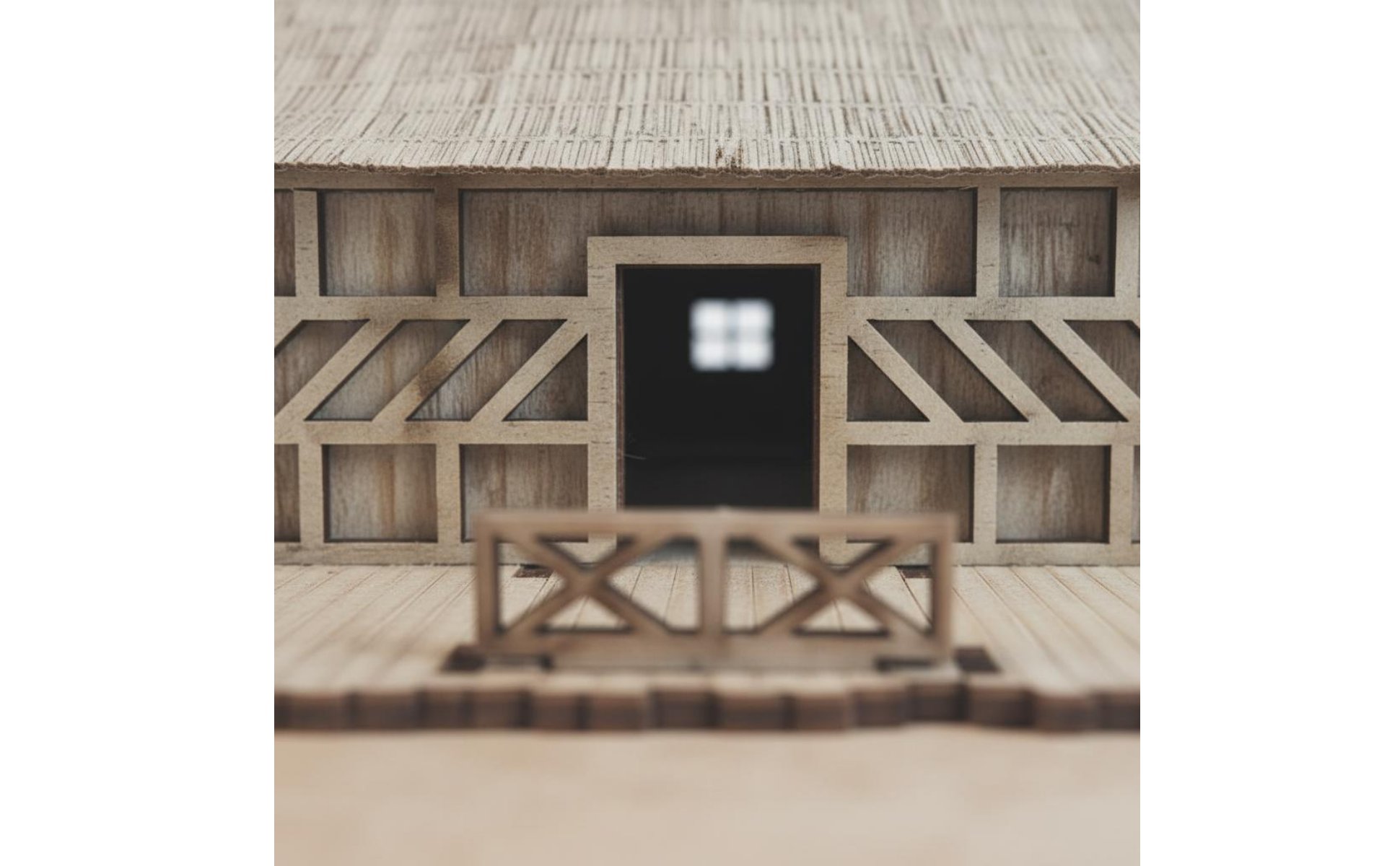 Maquette de Maison à Monter DIY Modèle de Maison 3D fait Main pour Étudiants