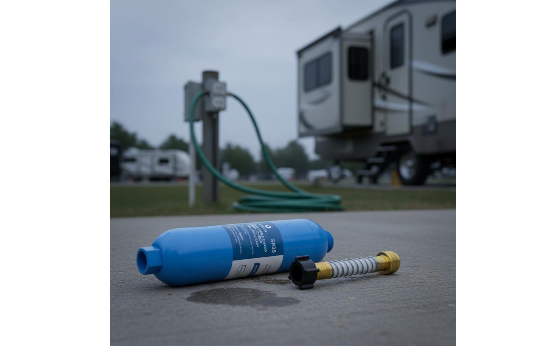 RV Water Filter Reduces & Sediment RV Hose Filter for Boat Owners