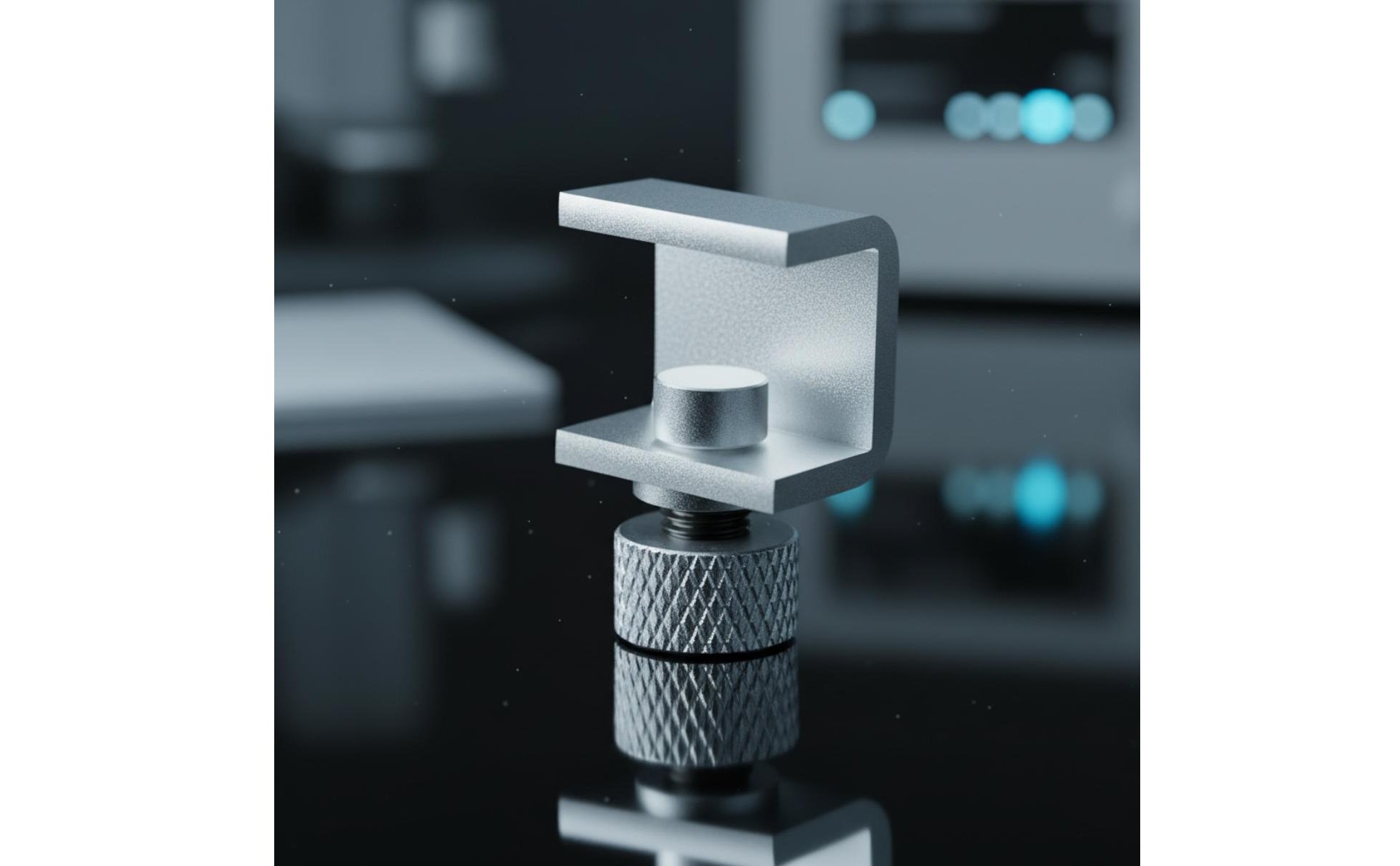 Additive Manufacturing Printer Glass Bed Clamp Aluminum Alloy Adjustable Bed