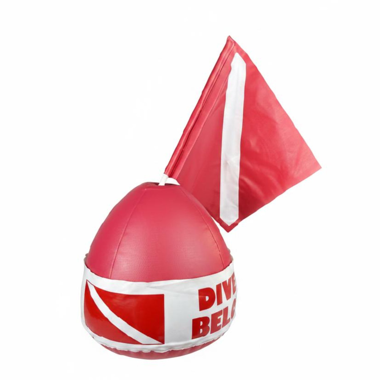 Dive Buoy with Flag Easy to Inflate Inflatable Dive Marker Buoy High Visibility for Diving